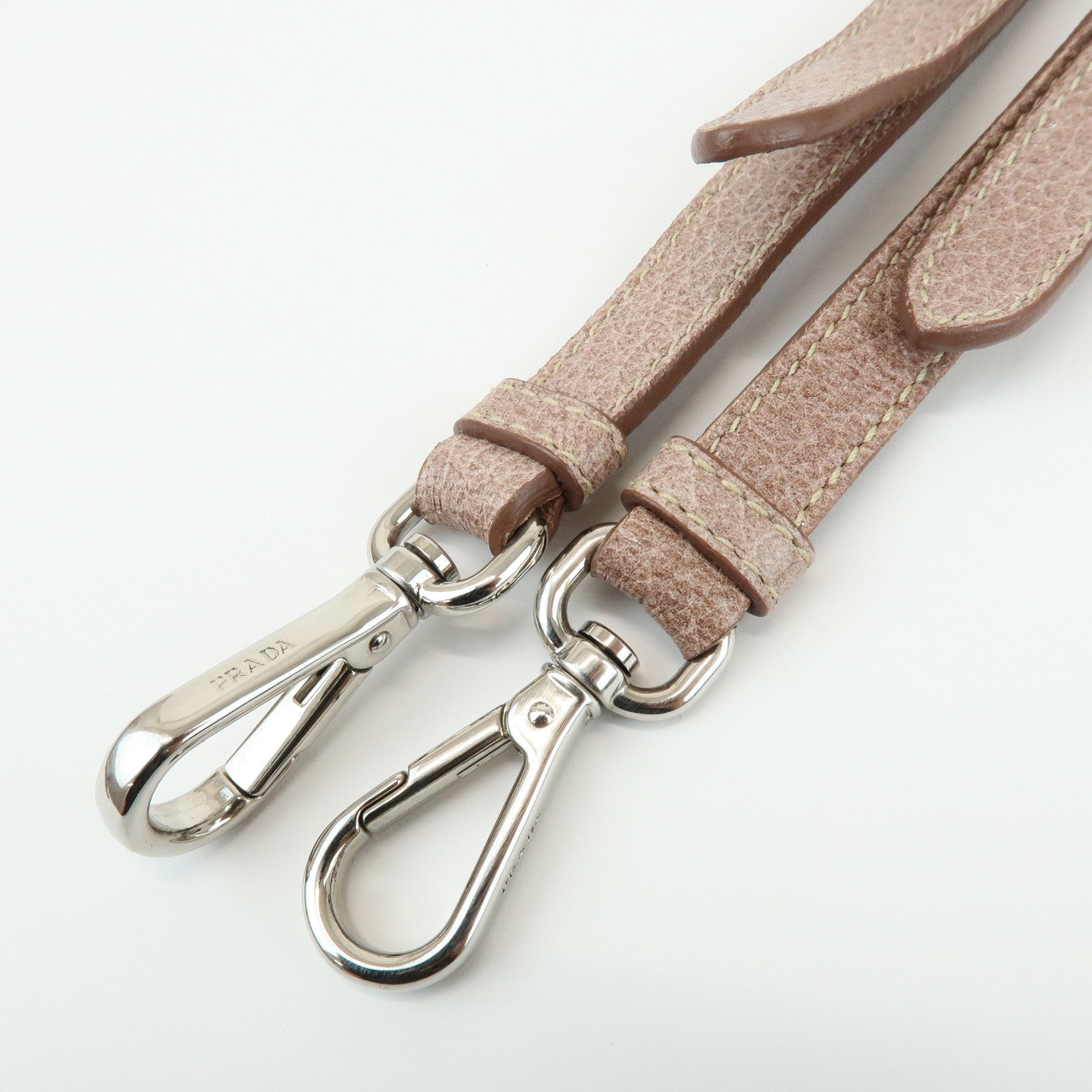 PRADA 2Way Bag Hand Bag Shoulder Bag Pink Beige BN1602