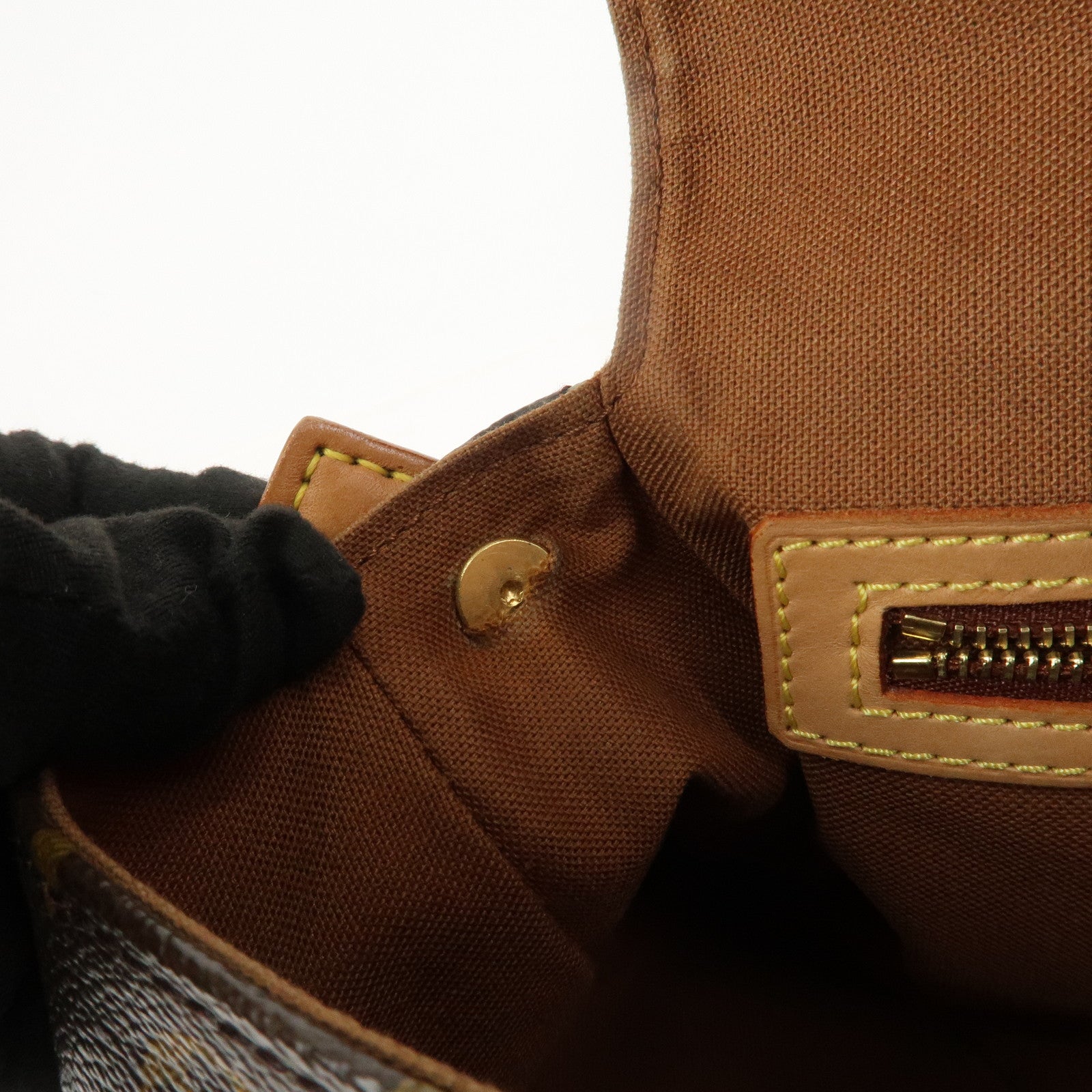 Louis Vuitton Monogram Mini Looping Shoulder Bag Brown M51147