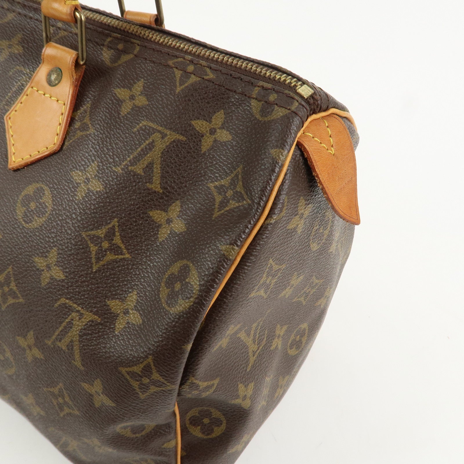 Louis Vuitton Monogram Canvas Speedy 35 Boston Bag Hand Bag M41524