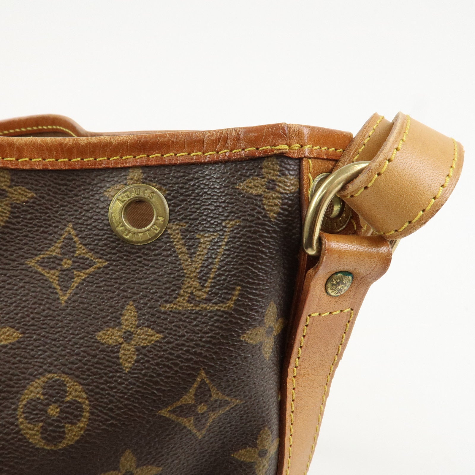 Louis Vuitton Monogram Canvas Petit Noe Shoulder Bag Brown M42226