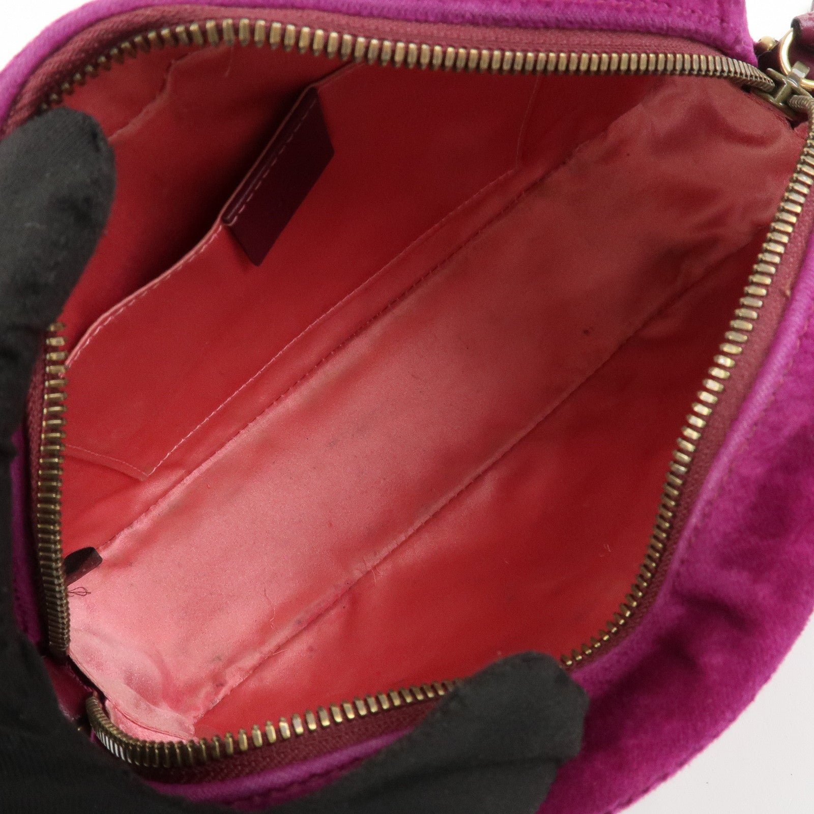 GUCCI GG Marmont Velvet Leather Shoulder Bag Crossbody Bag 447632