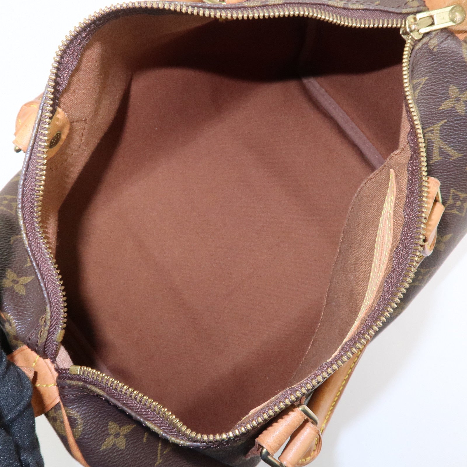 Louis Vuitton Monogram Speedy 30 Boston Bag Hand Bag Brown M41526