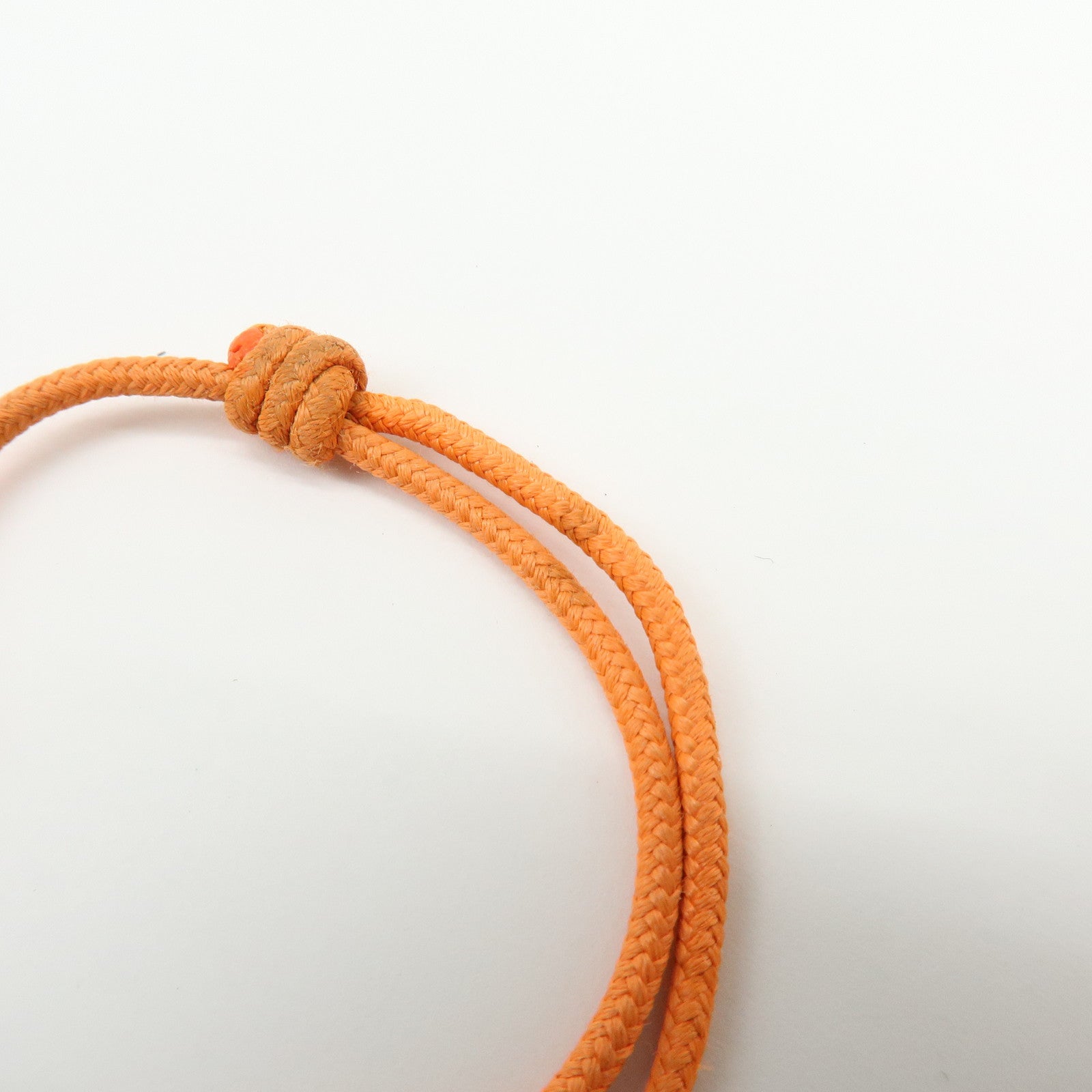 Louis Vuitton Silver Lockit Virgil Abloh Bracelet Orange Q95865