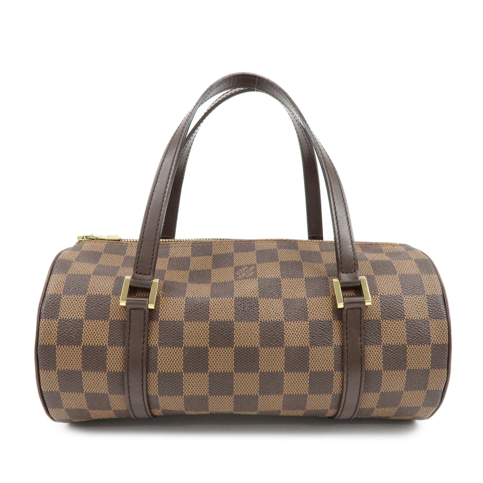 Louis Vuitton Damier Ebene Papillon 26 Hand Bag Brown N51304
