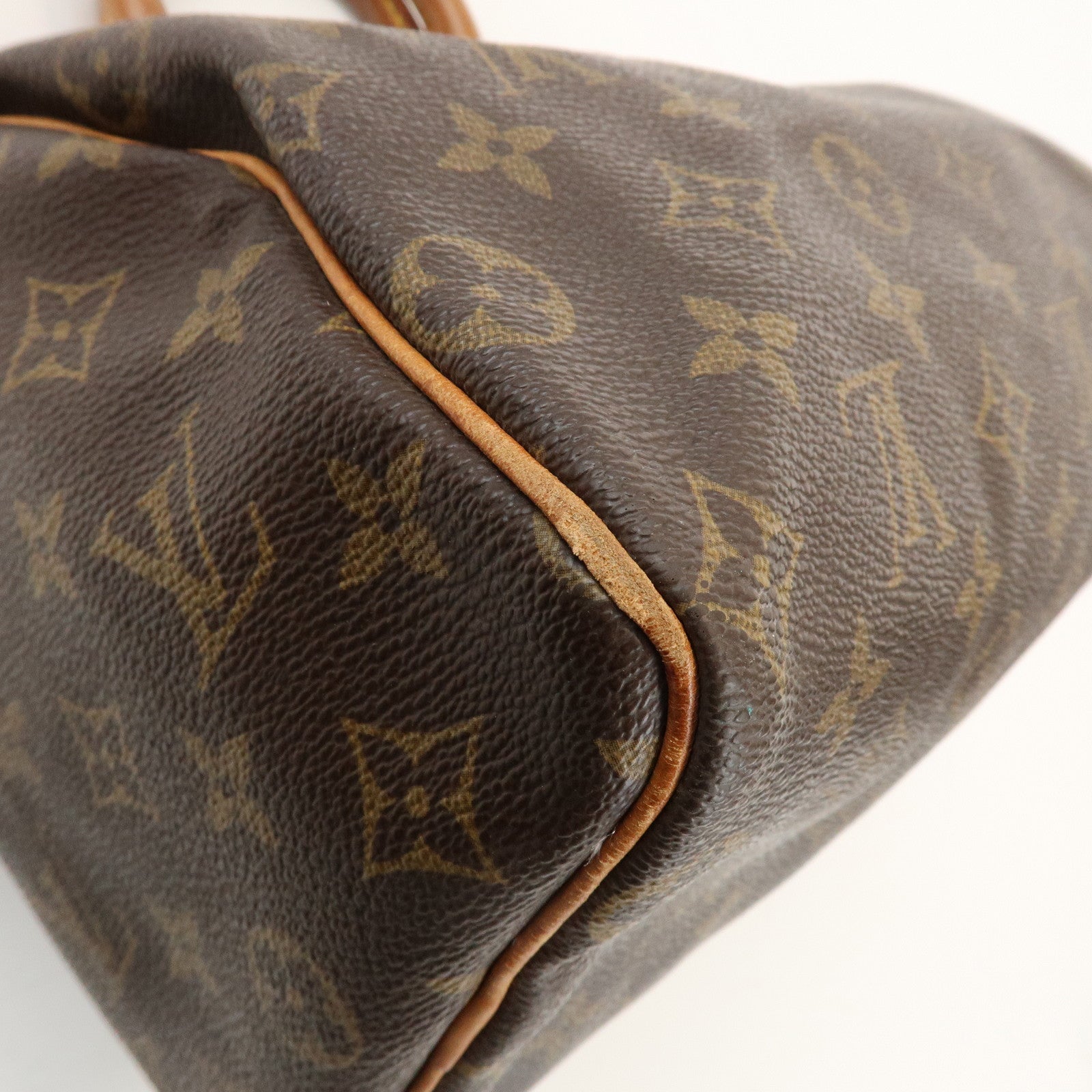 Louis Vuitton Monogram Speedy 25 Boston Bag Hand Bag Brown M41528