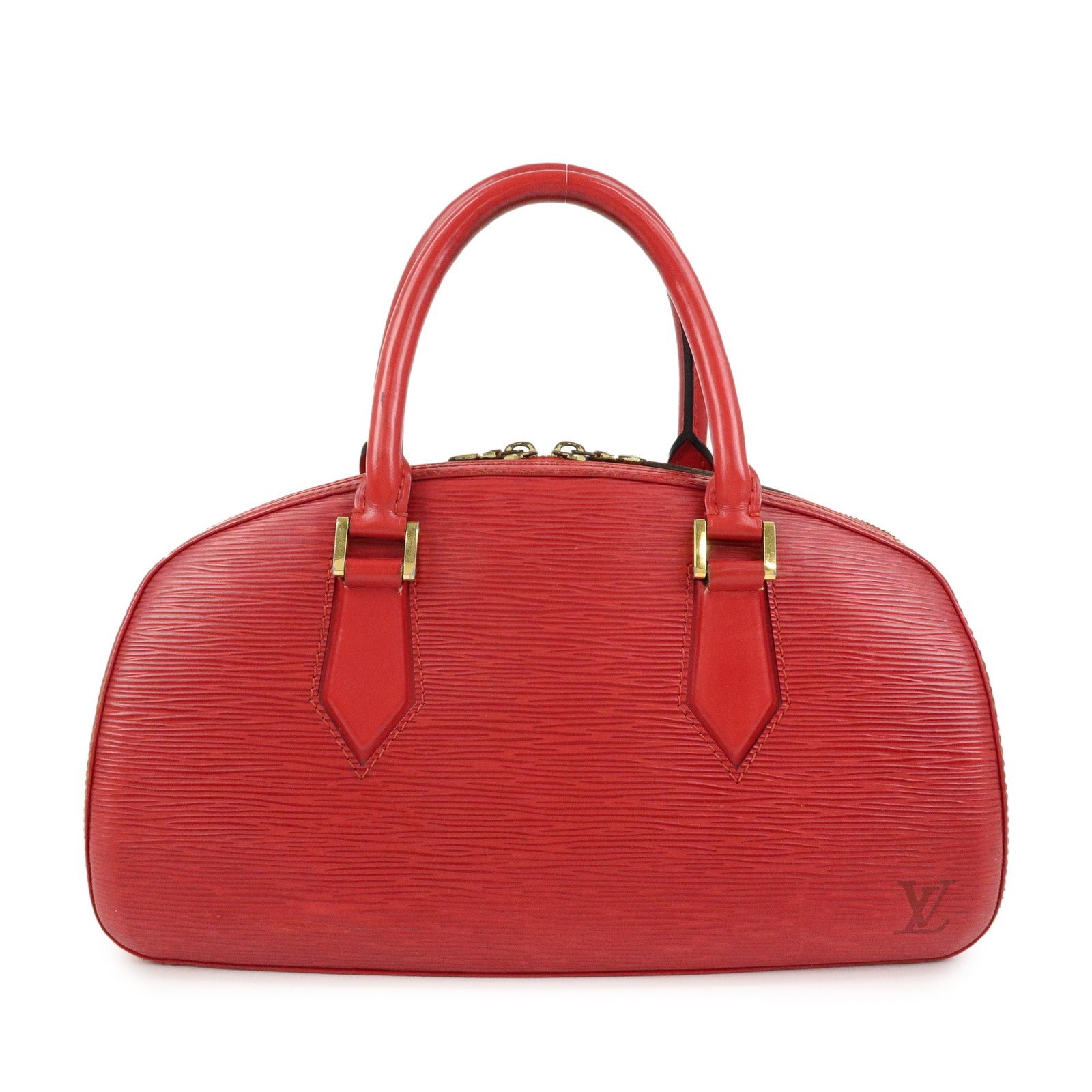Louis Vuitton Epi Leather Jasmine Hand Bag Castilian Red M52087