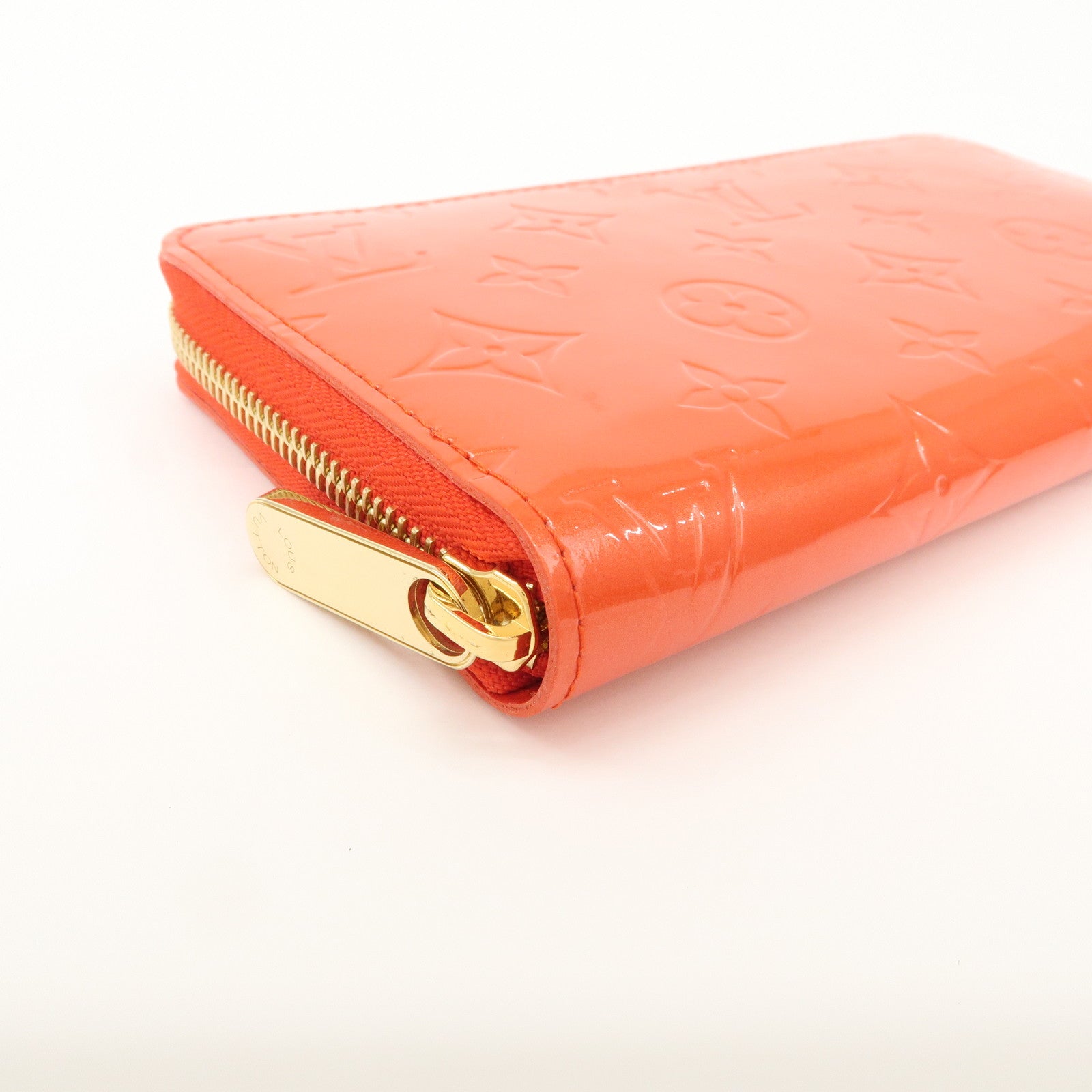Louis Vuitton Monogram Vernis Leather Round Zippy Wallet M93724 Used