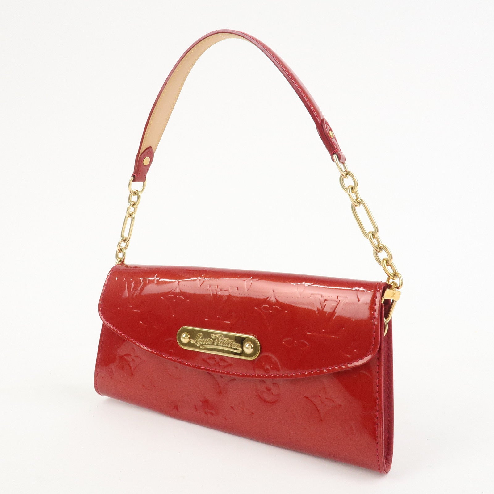 Louis Vuitton Monogram Vernis Sunset Boulevard Pomme d'Amour M93543