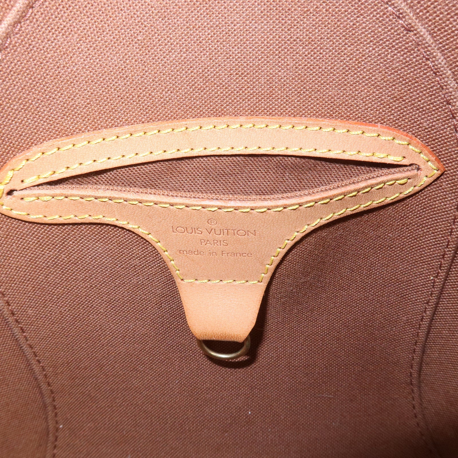 Louis Vuitton Monogram Ellipse PM Hand Bag Brown M51127