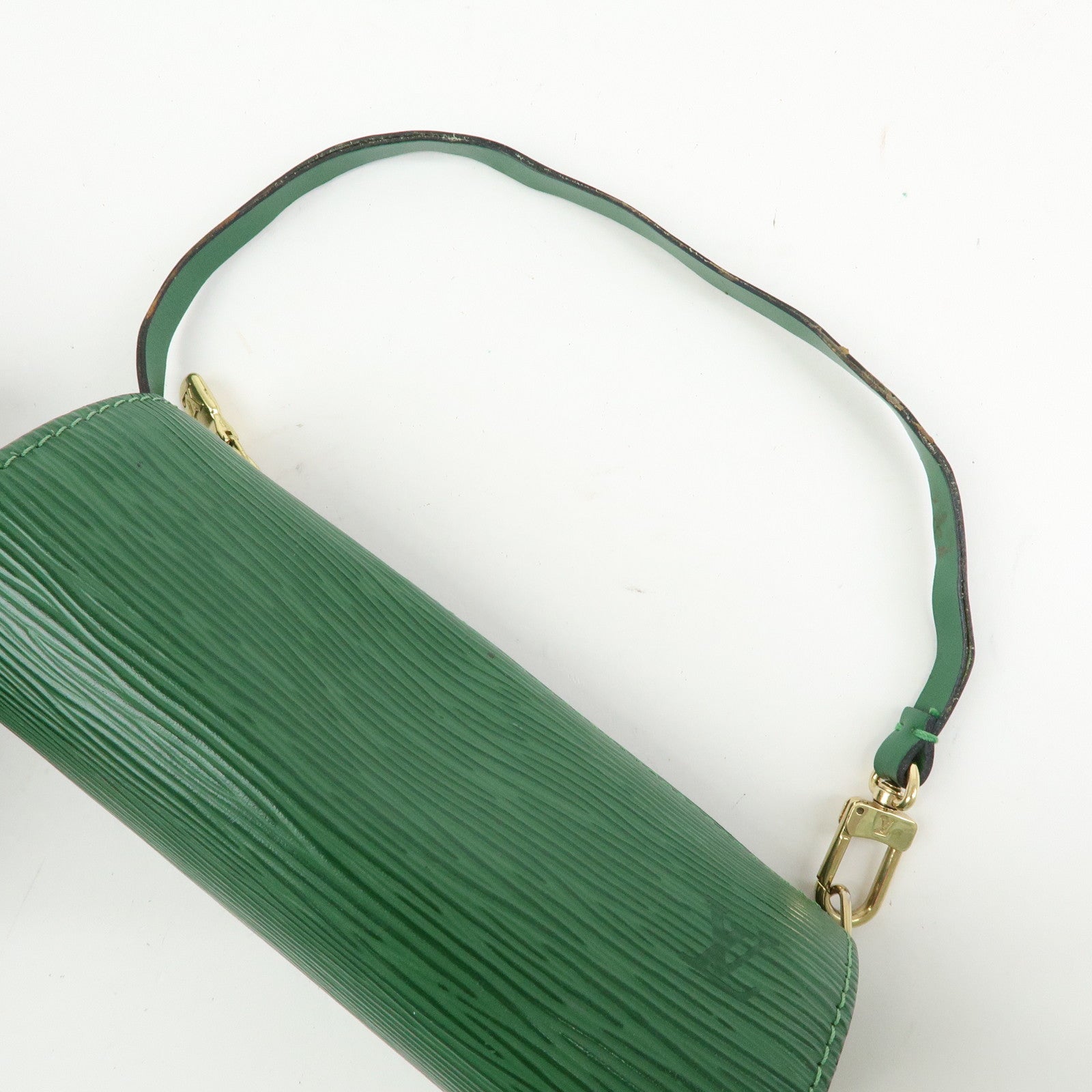 Louis Vuitton Epi Set of 3 Leather Soufflot Pouch Borneo Green Noir