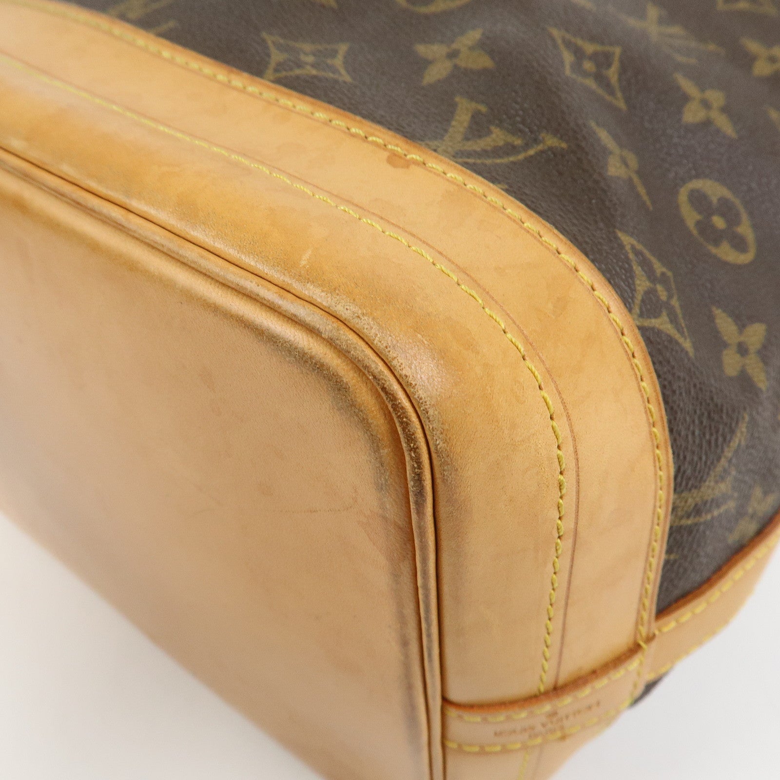 Louis Vuitton Monogram Noe Shoulder Bag Hand Bag Brown M42224