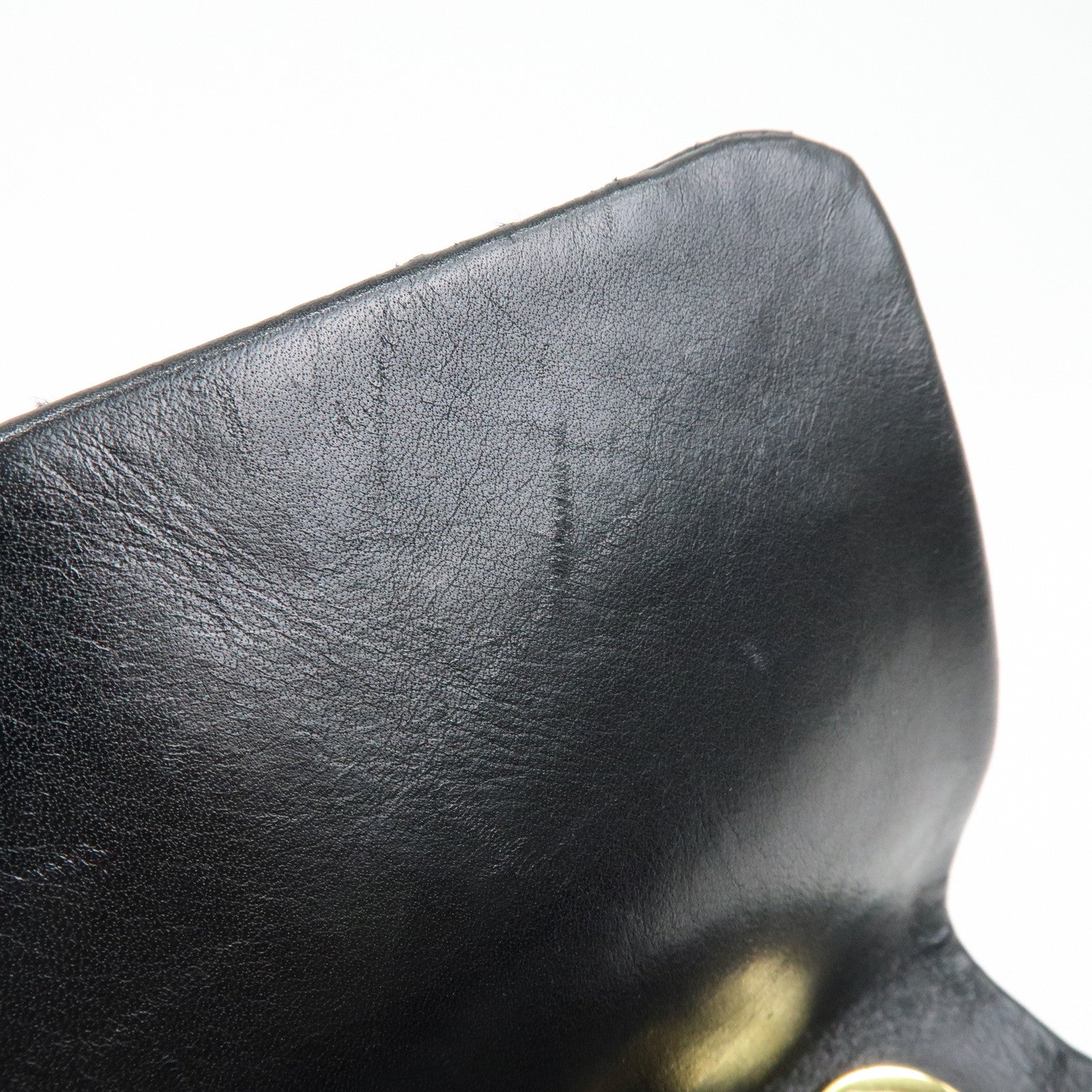 CHANEL Matelasse Lamb Skin Maxi 34 Single Flap Shoulder Bag Black
