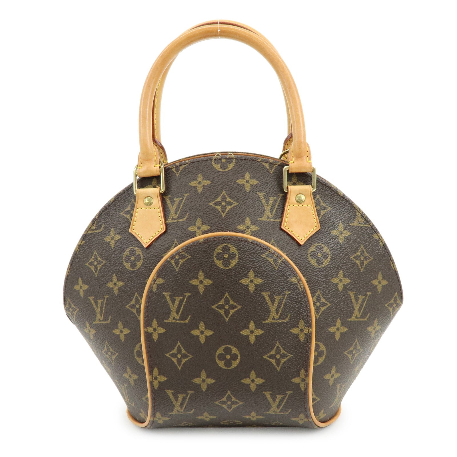 Louis Vuitton Monogram Ellipse PM Canvas Hand Bag Brown M51127