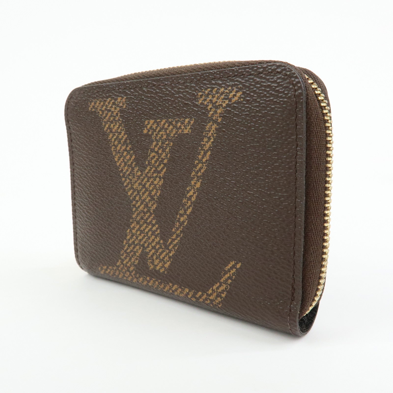 Louis Vuitton Monogram Giant Monogram Canvas Zippy Coin Case