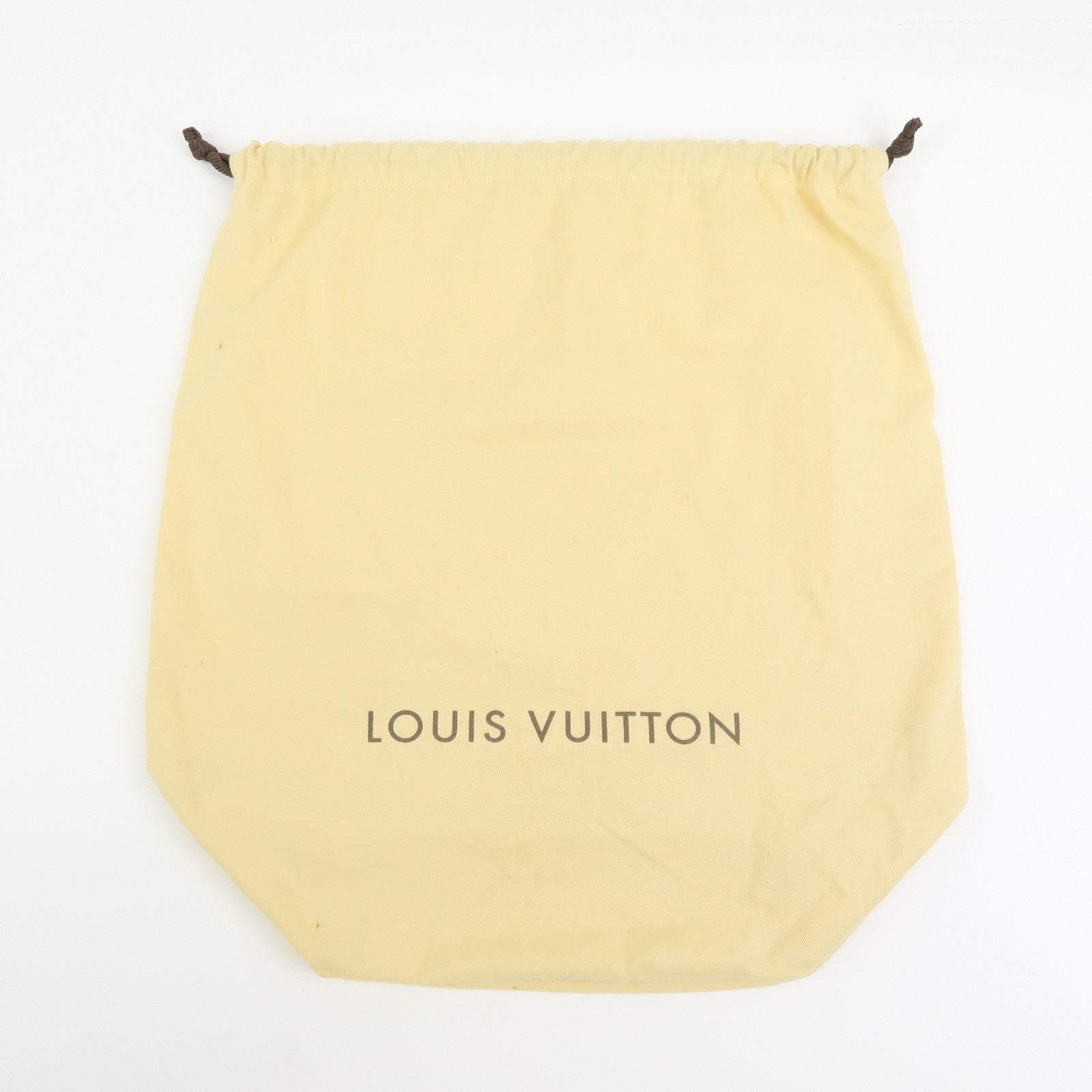Louis Vuitton Set of 8 Dust Bag Storage Bag Drawstring Beige