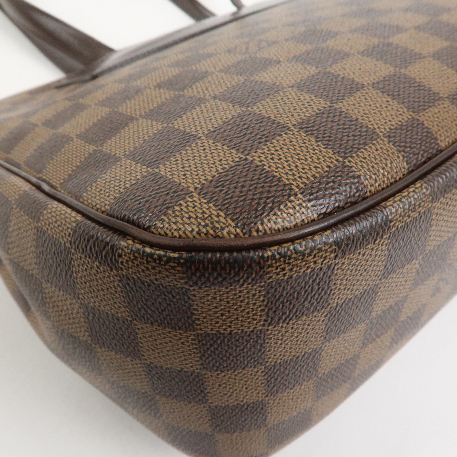 Louis Vuitton Damier Canvas Leather Ballorie Shoulder Bag N51123