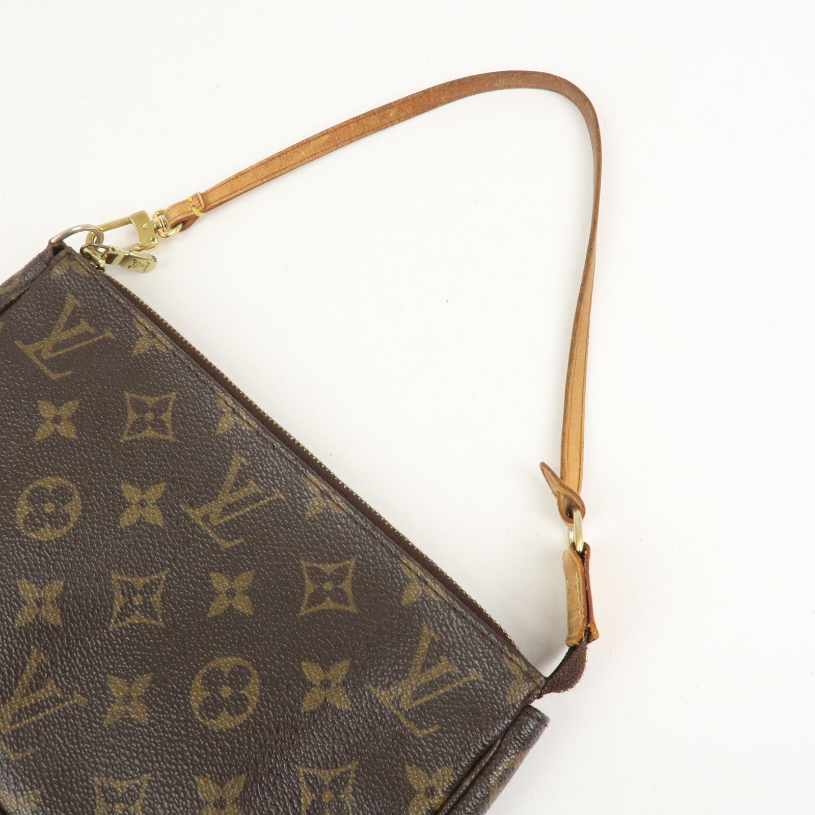 Louis Vuitton Monogram Pochette Accessoires Pouch Hand Bag M51980
