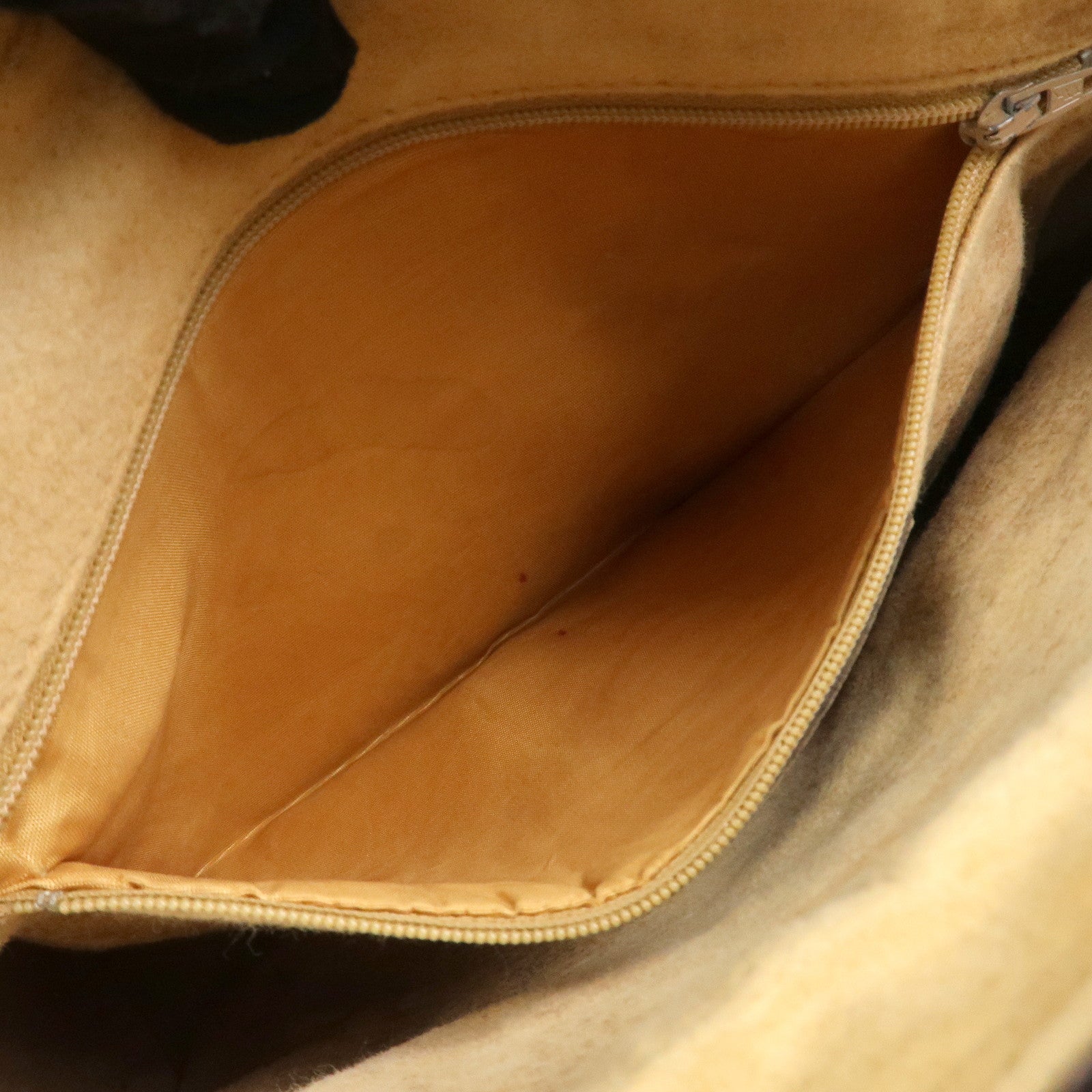 GUCCI  Set Of 2 GG Monogram Leather Clutch Bags Beige Brown