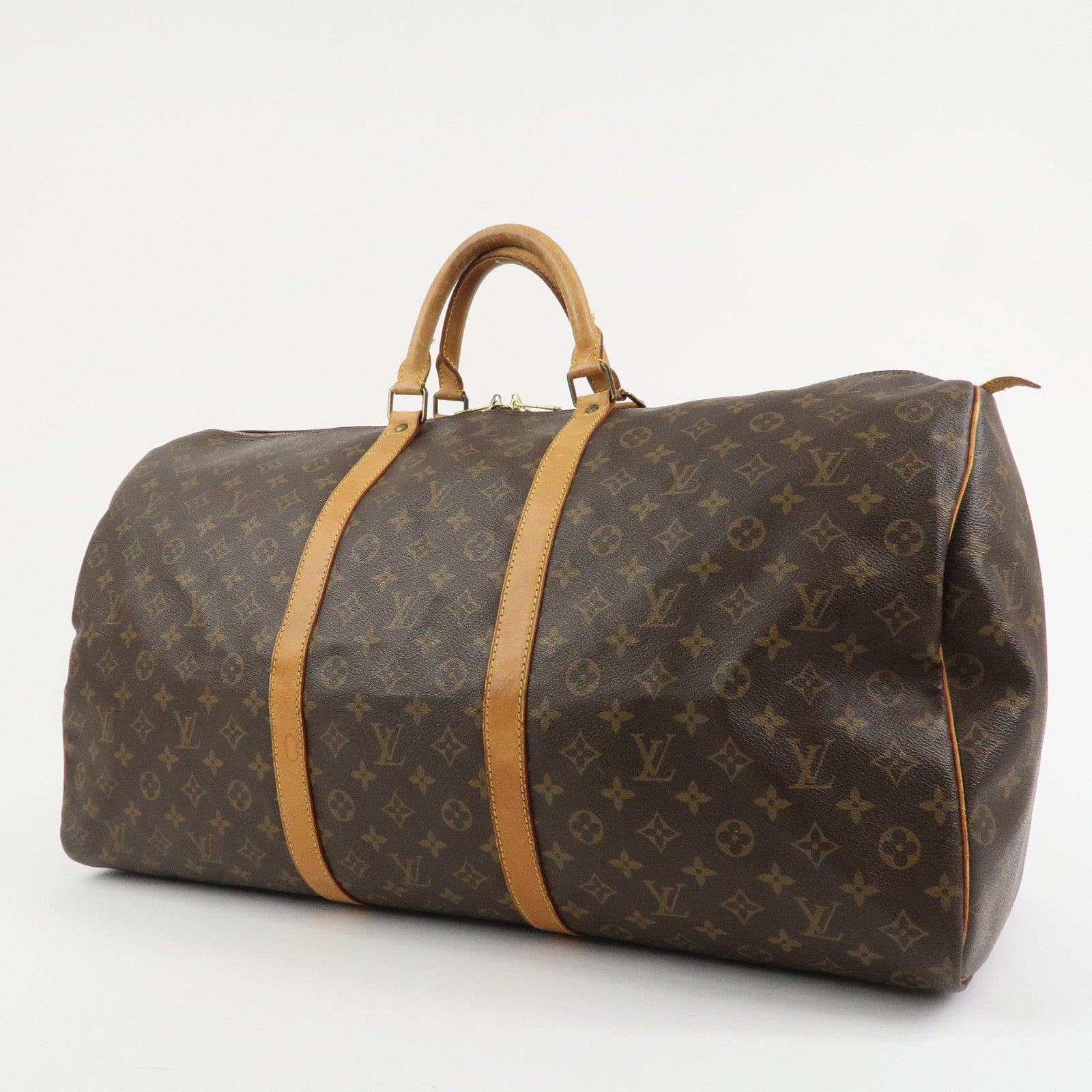 Louis Vuitton Monogram Keep All 60 Boston Bag Travel Bag M41422