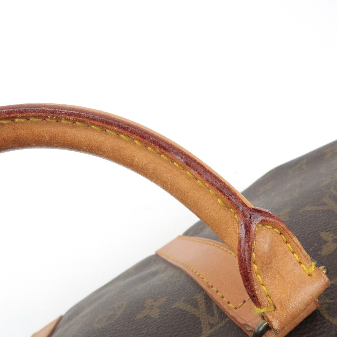 Louis Vuitton Monogram Keep All Bandouliere 45 Boston Bag M41418