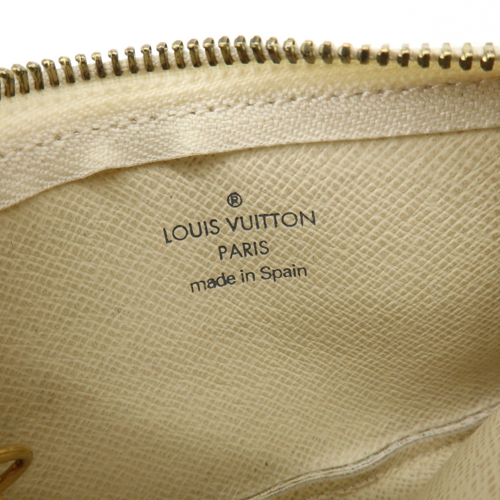 Louis Vuitton Damier Azur Pochette Cles Coin Case N62659