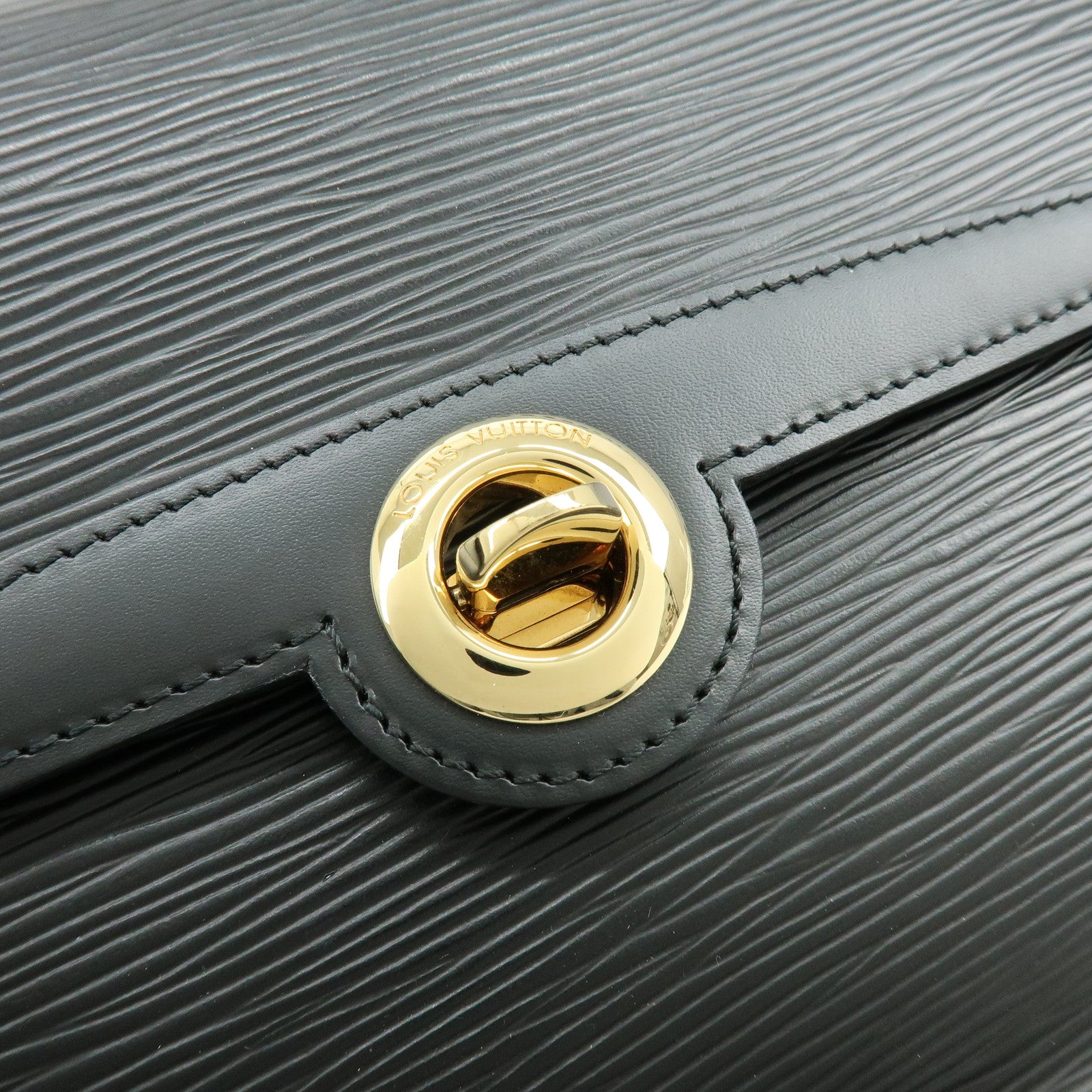 Louis Vuitton Epi Arche 2Way Shoulder Bag Clutch Bag Noir M52572