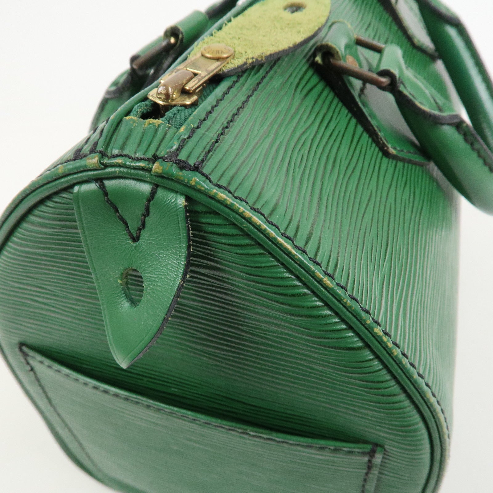Louis Vuitton Epi Speedy 25 Hand Boston Bag Borneo Green M43014