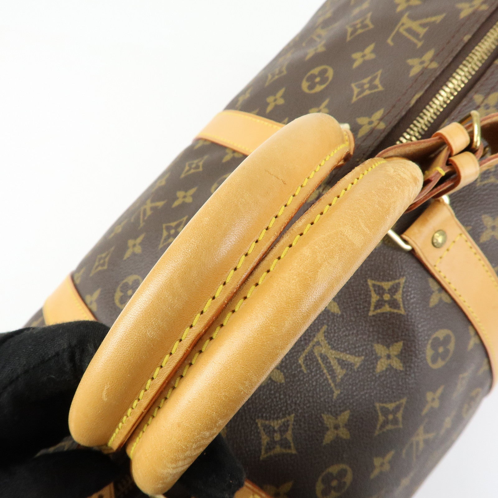 Louis Vuitton Monogram Keep All Bandouliere 60 Boston Bag M41412