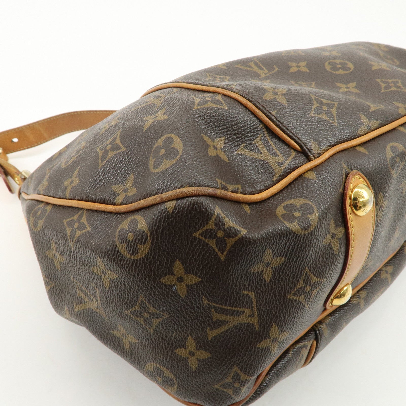 Louis Vuitton Monogram Galliera PM Shoulder Bag Brown M56382