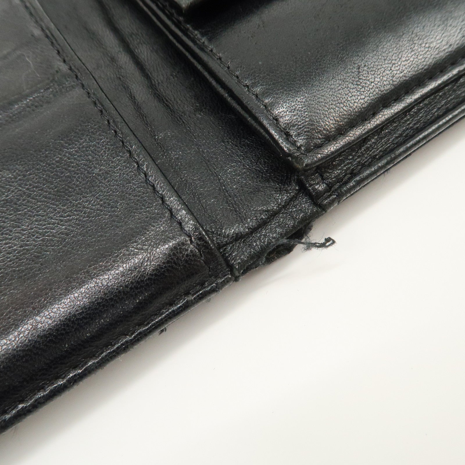 CHANEL New Travel Line Nylon Bi-fold Wallet Black
