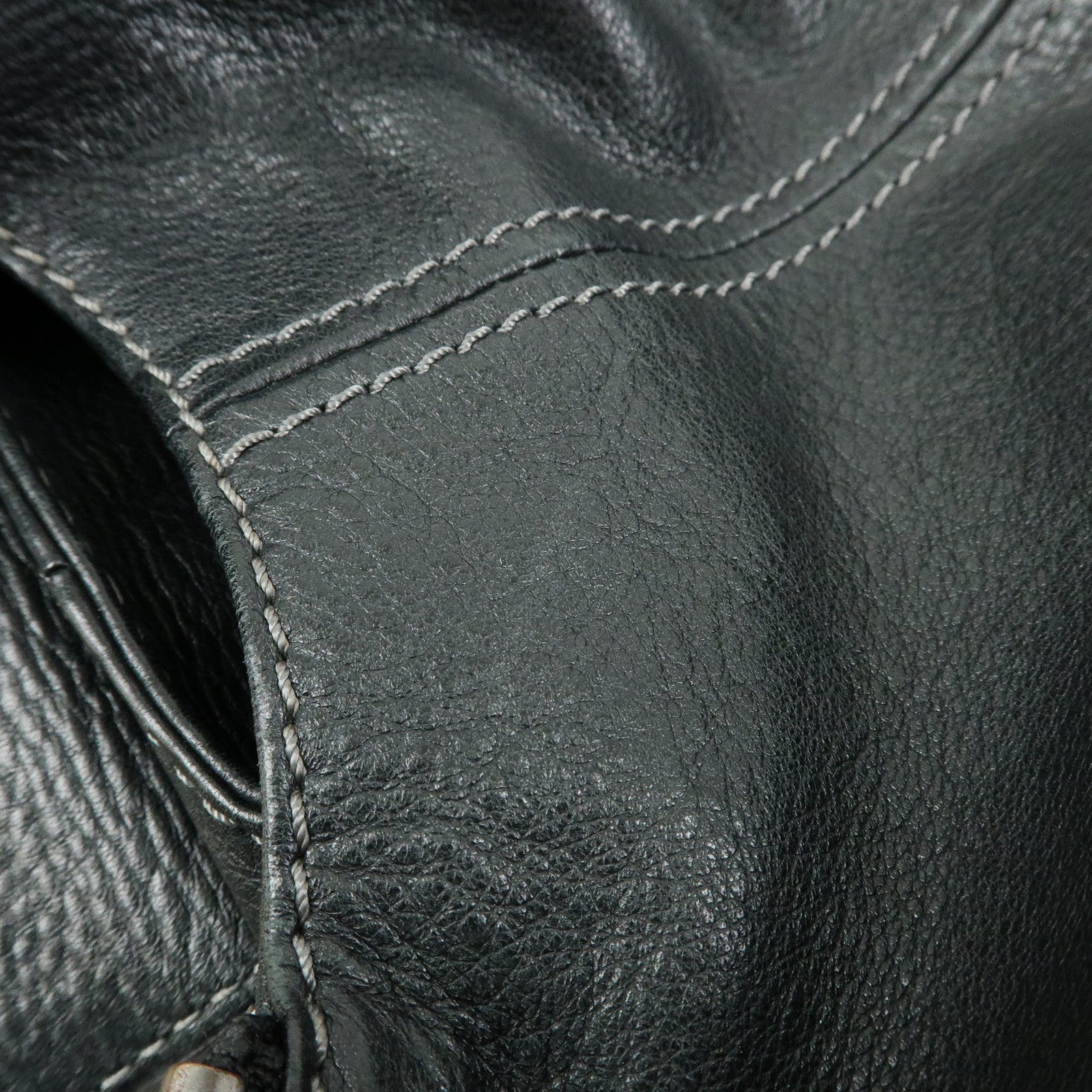 Chloe Paddington Leather Shoulder Bag Hand Bag Black