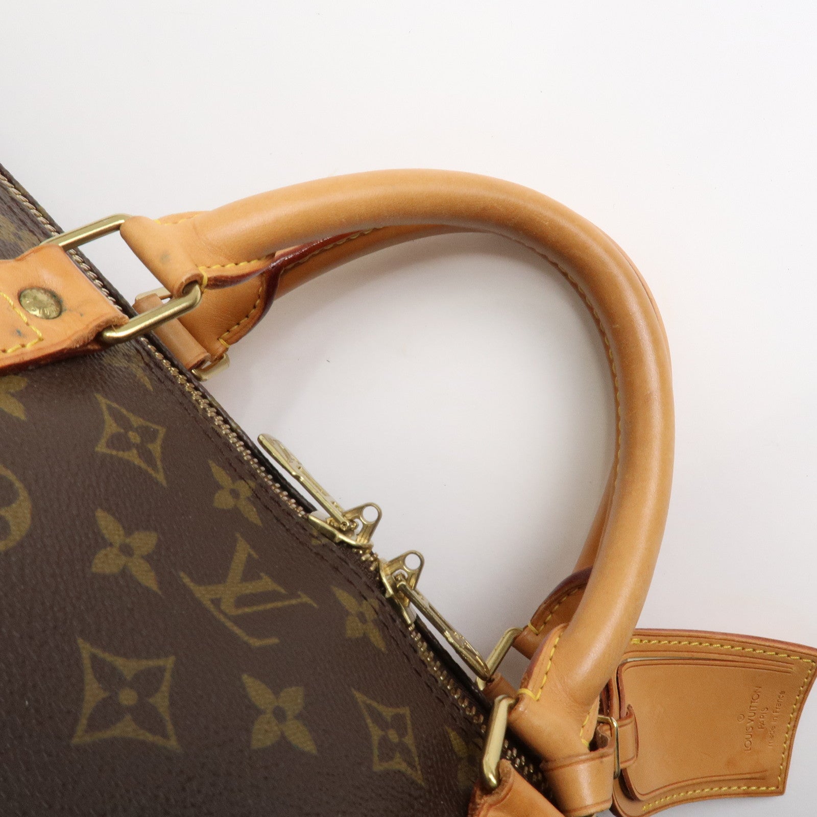 Louis Vuitton Monogram Keep All Bandouliere 60 Boston Bag M41412