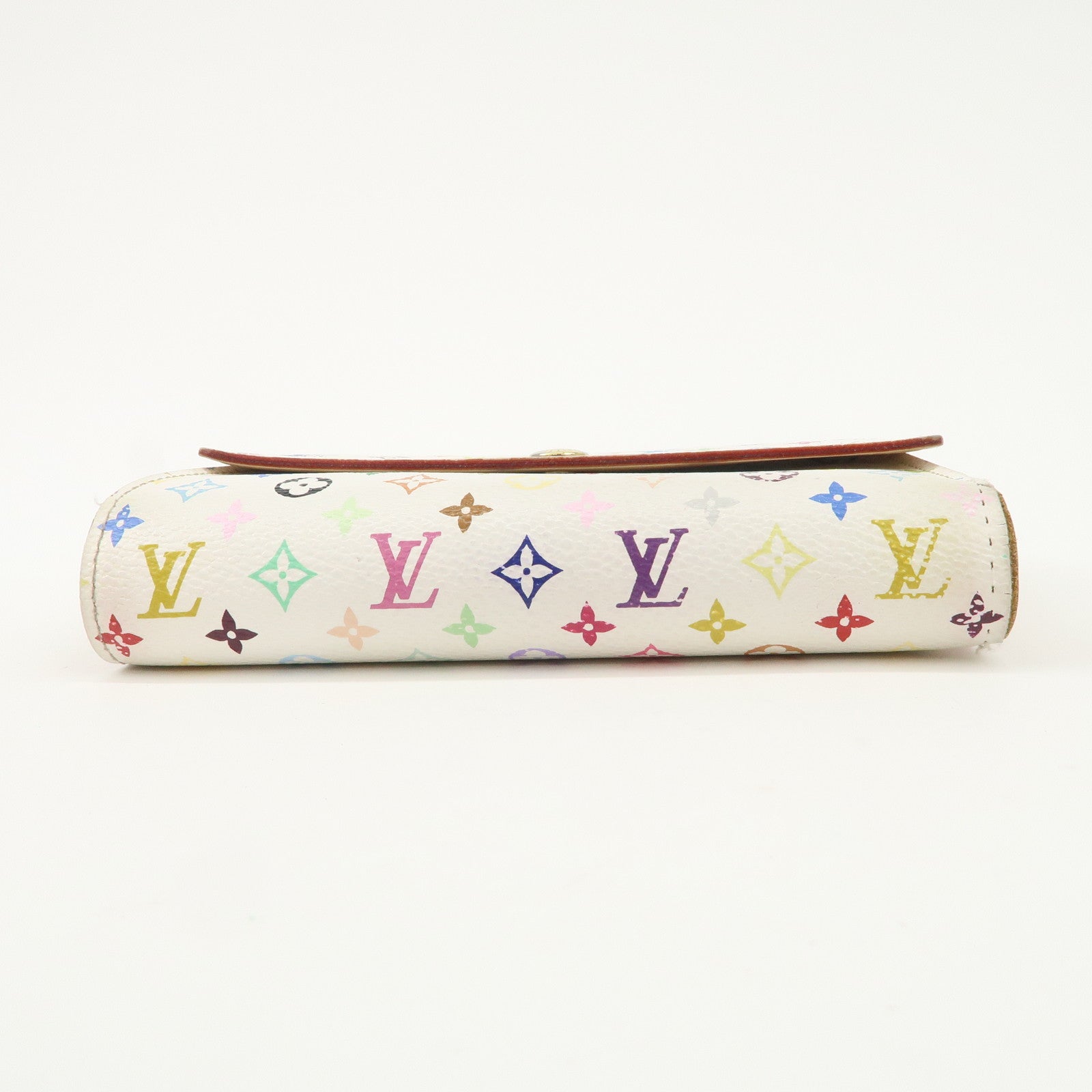 Louis Vuitton Monogram Multicolor Portefeuille Alexandra Wallet Blanc M60083