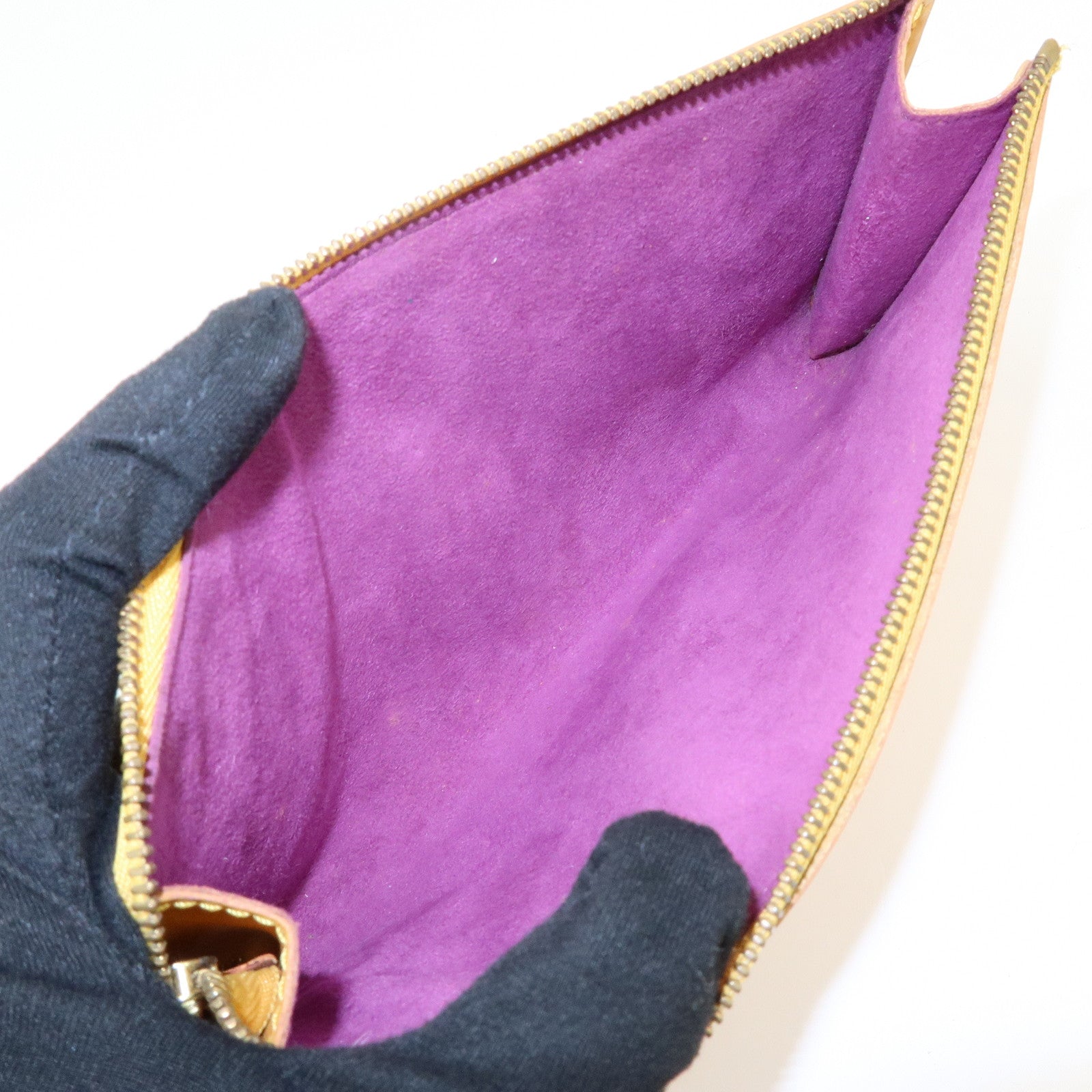 Louis Vuitton Epi Pochette Accessoires Pouch Tassili Yellow M52959