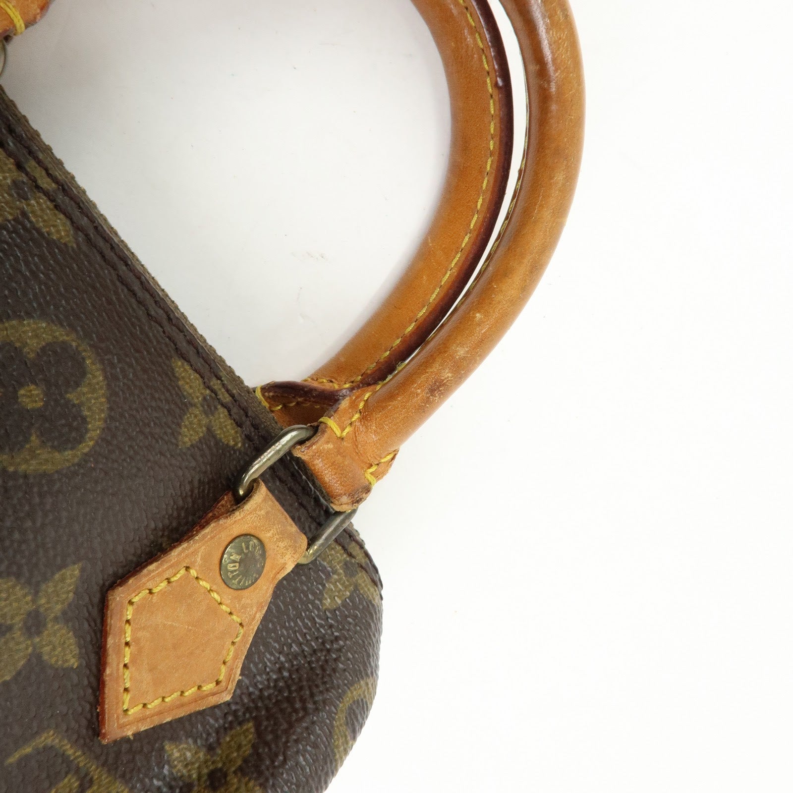 Louis Vuitton Monogram Mini Speedy Hand Bag Brown M41534