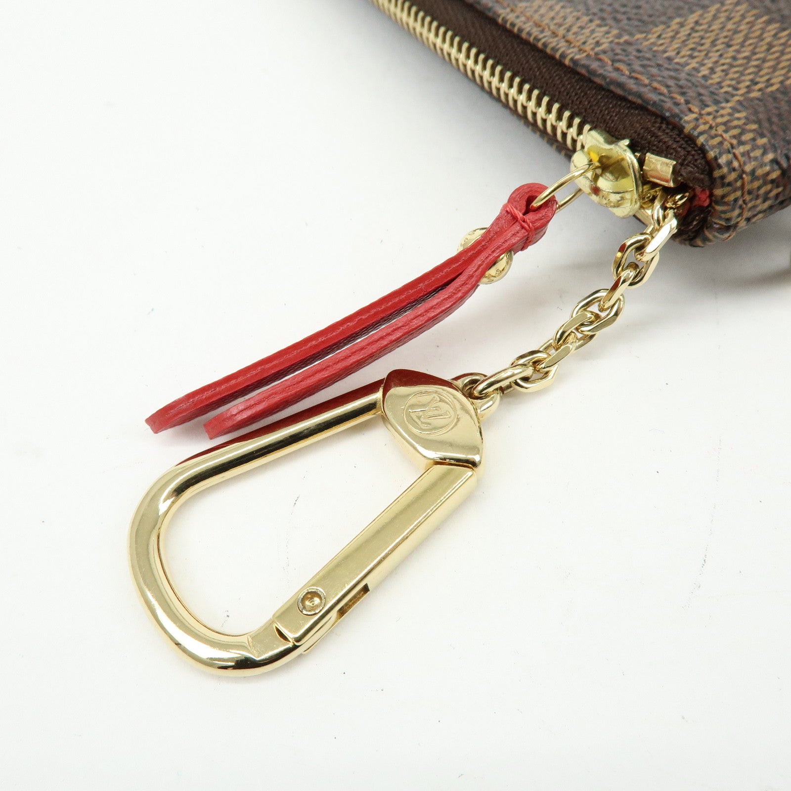Louis Vuitton Damier T&B Pochette Cles Complice Coin Case N61742