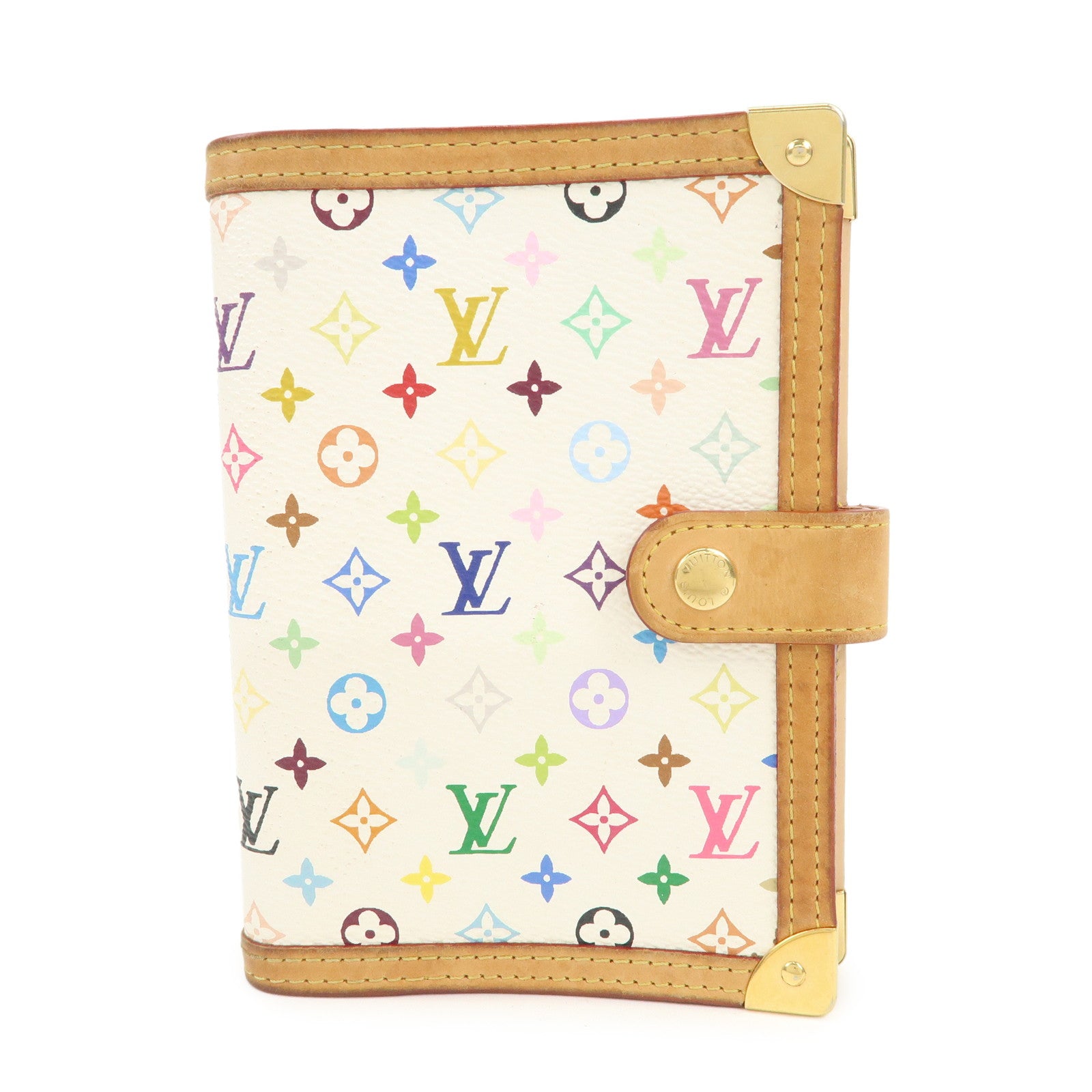 Louis Vuitton Monogram Multicolor Agenda PM Planner Cover R20896