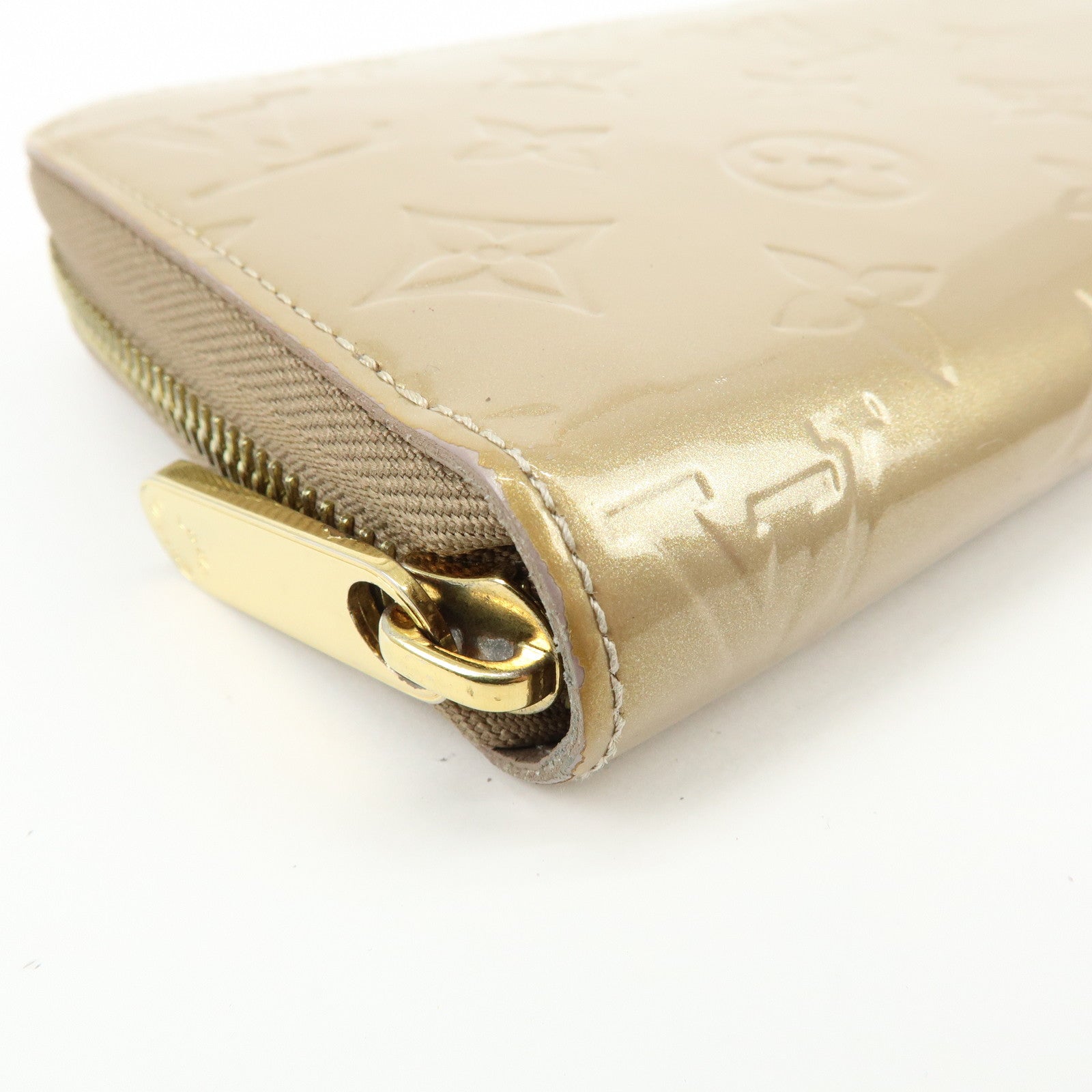 Louis Vuitton Monogram Vernis Round Zippy Long Wallet M91761