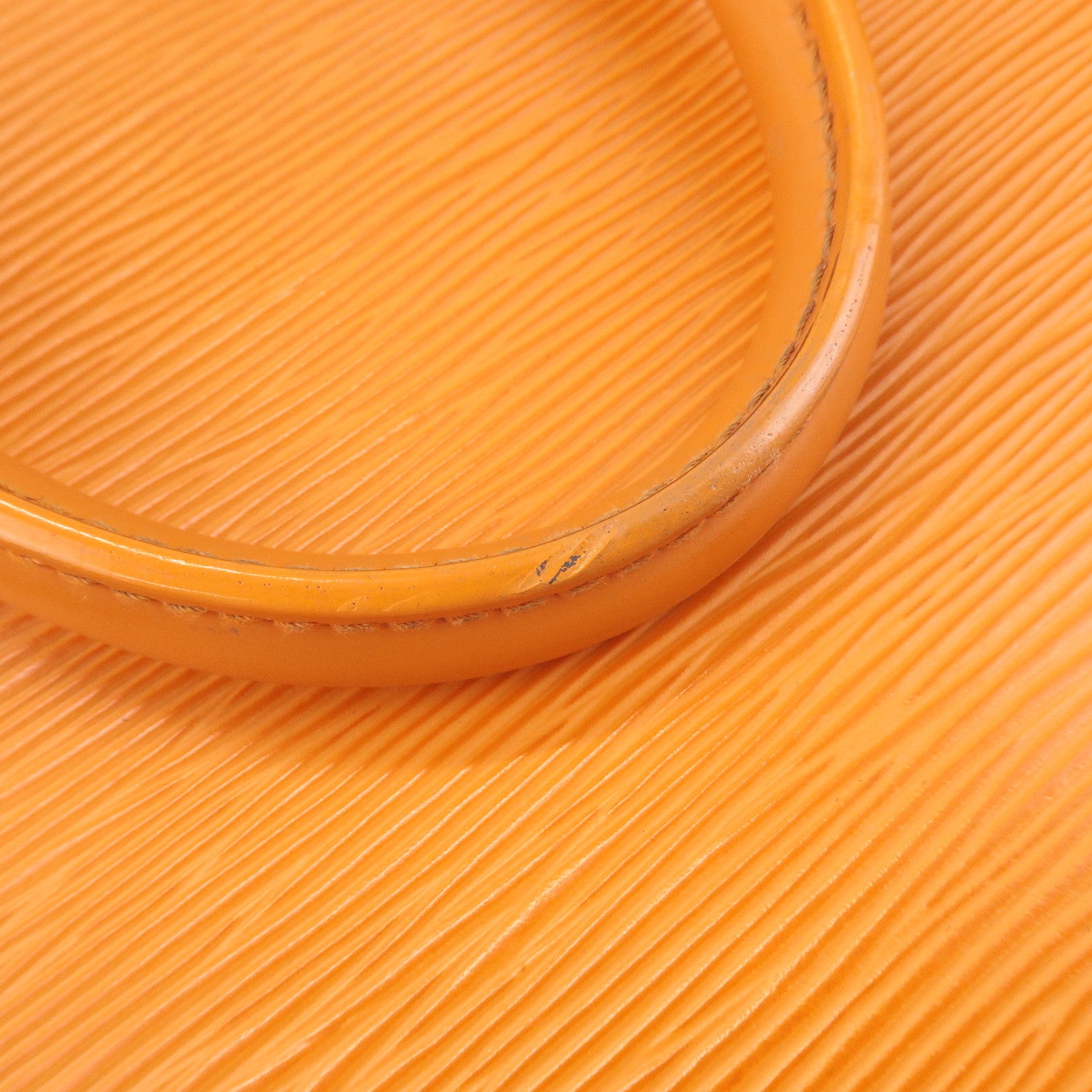 Louis Vuitton Epi Alma PM Hand Bag Pimont Orange M40623 Used