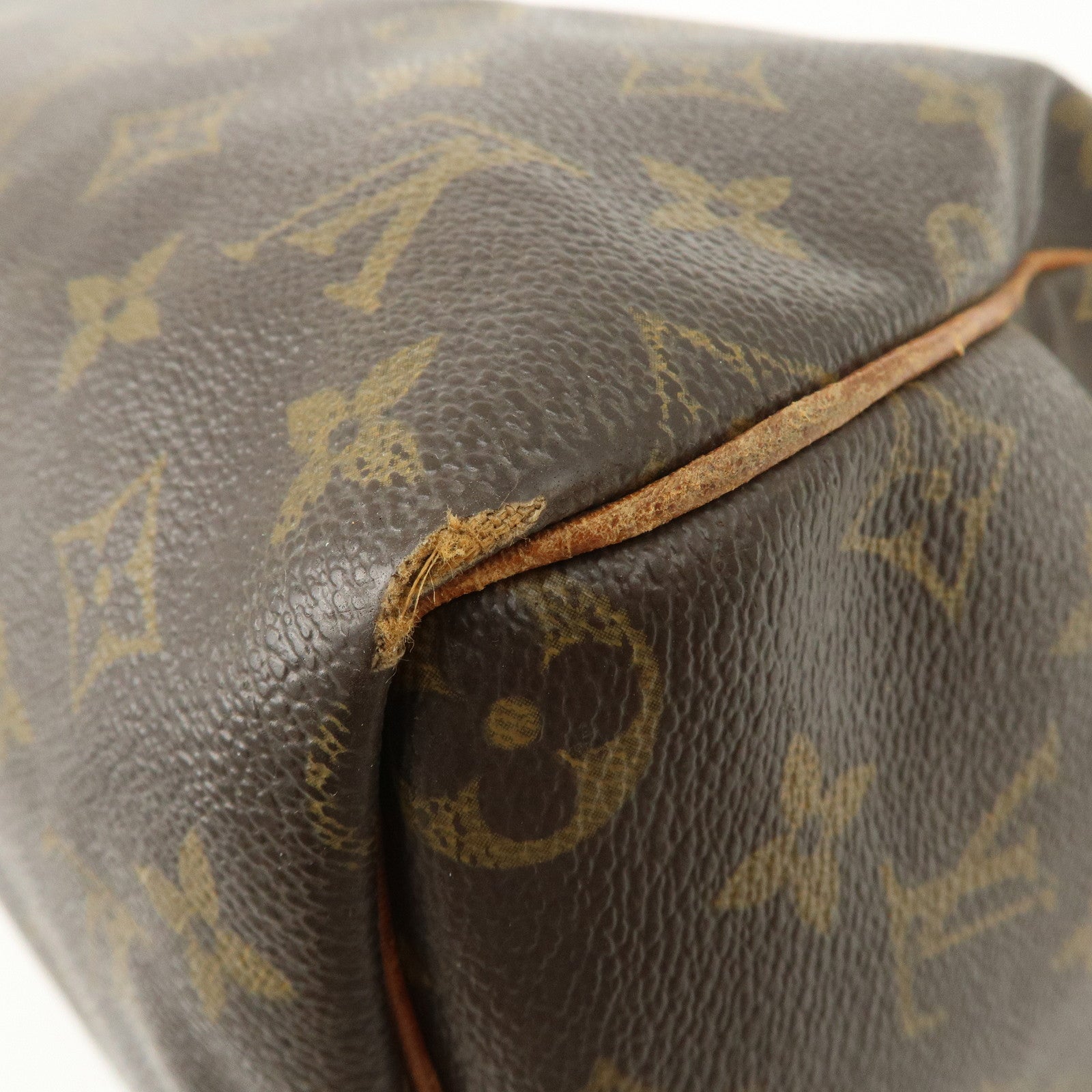 Louis Vuitton Monogram Speedy 30 Boston Bag Hand Bag M41526 Used