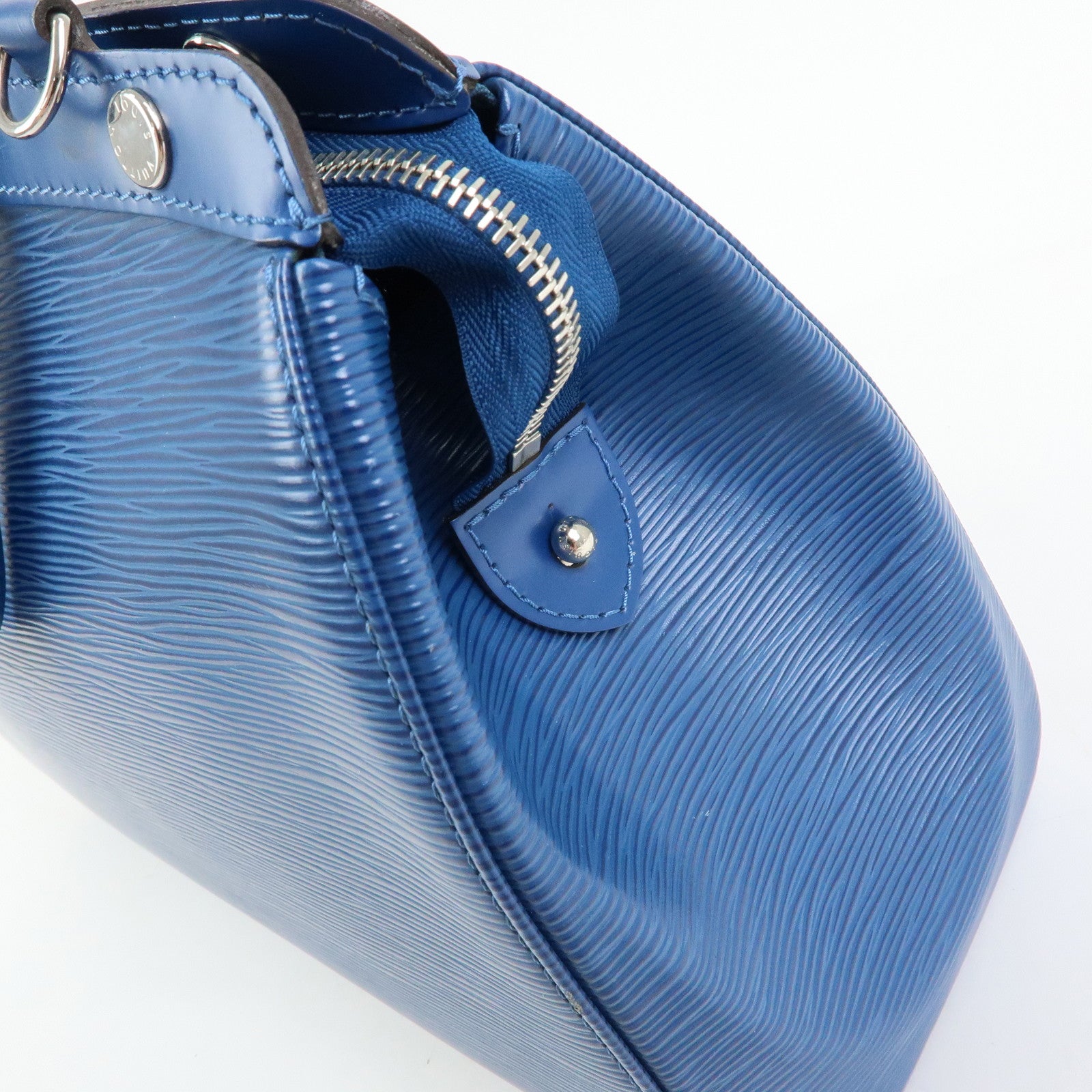 Louis Vuitton Epi Leather Blair MM 2Way Bag Toledo Blue M40964