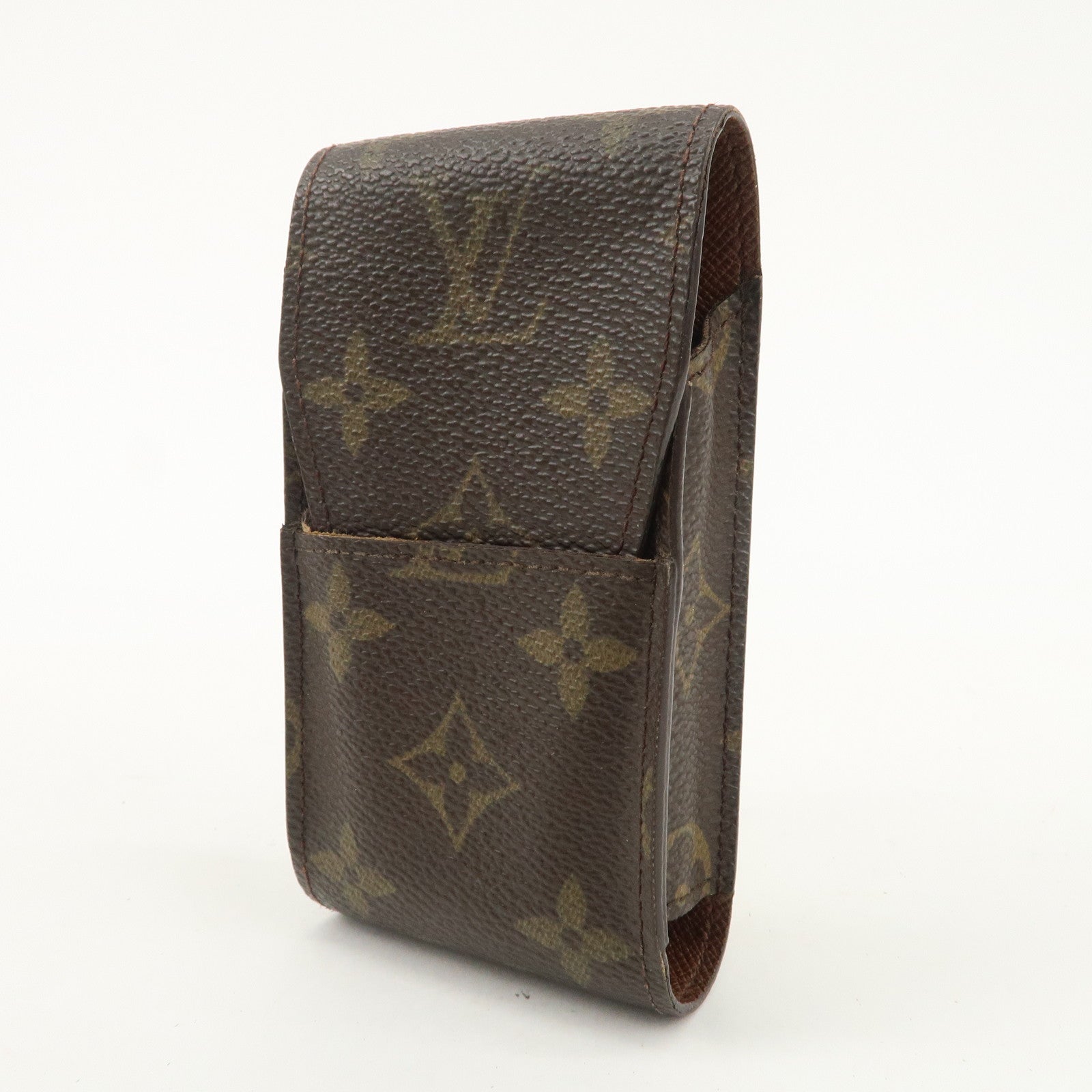 Louis Vuitton Set of 3 Monogram Etui Cigarette Case Brown M63024 Used