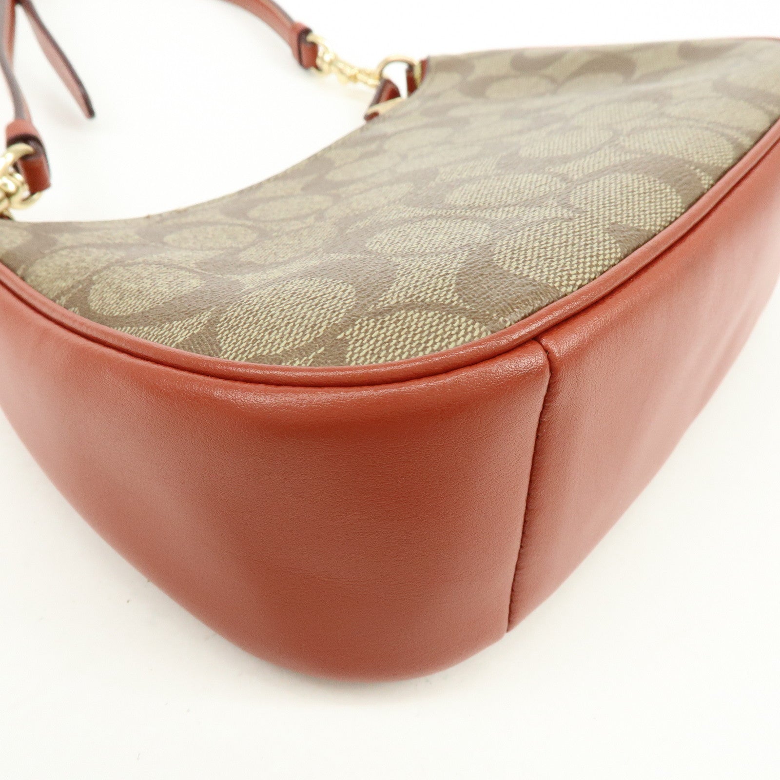 COACH PEANUTS Teri Signature PVC Leather Shoulder Crossbody Bag