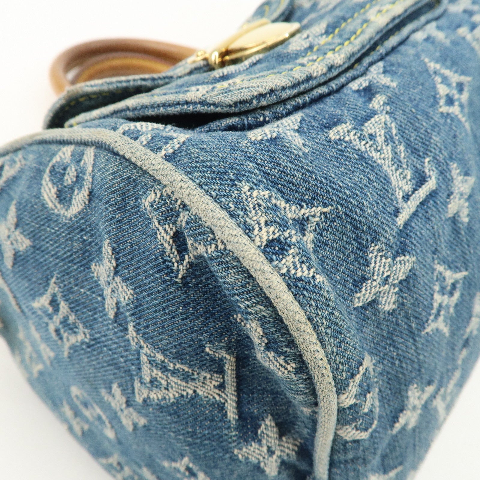 Louis Vuitton Monogram Denim Neo Speedy Boston Bag Blue M95019