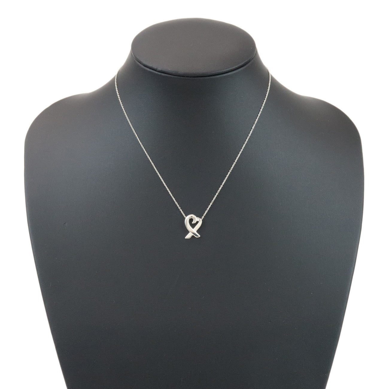 Tiffany & Co Loving Heart Necklace Small SV925 Silver