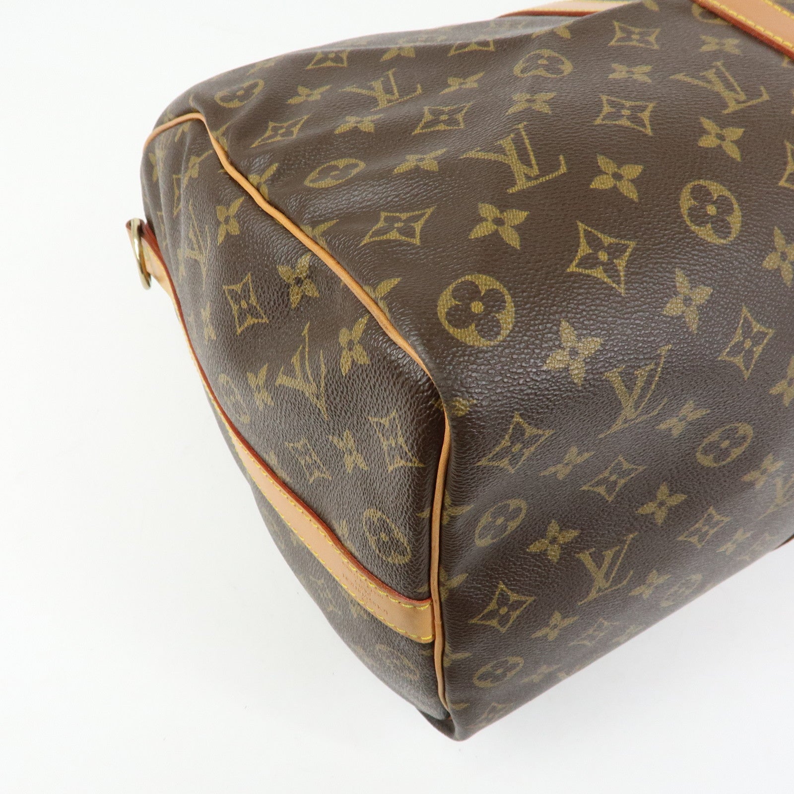 Louis Vuitton Monogram Keep All Bandouliere 50 Boston Bag M41416