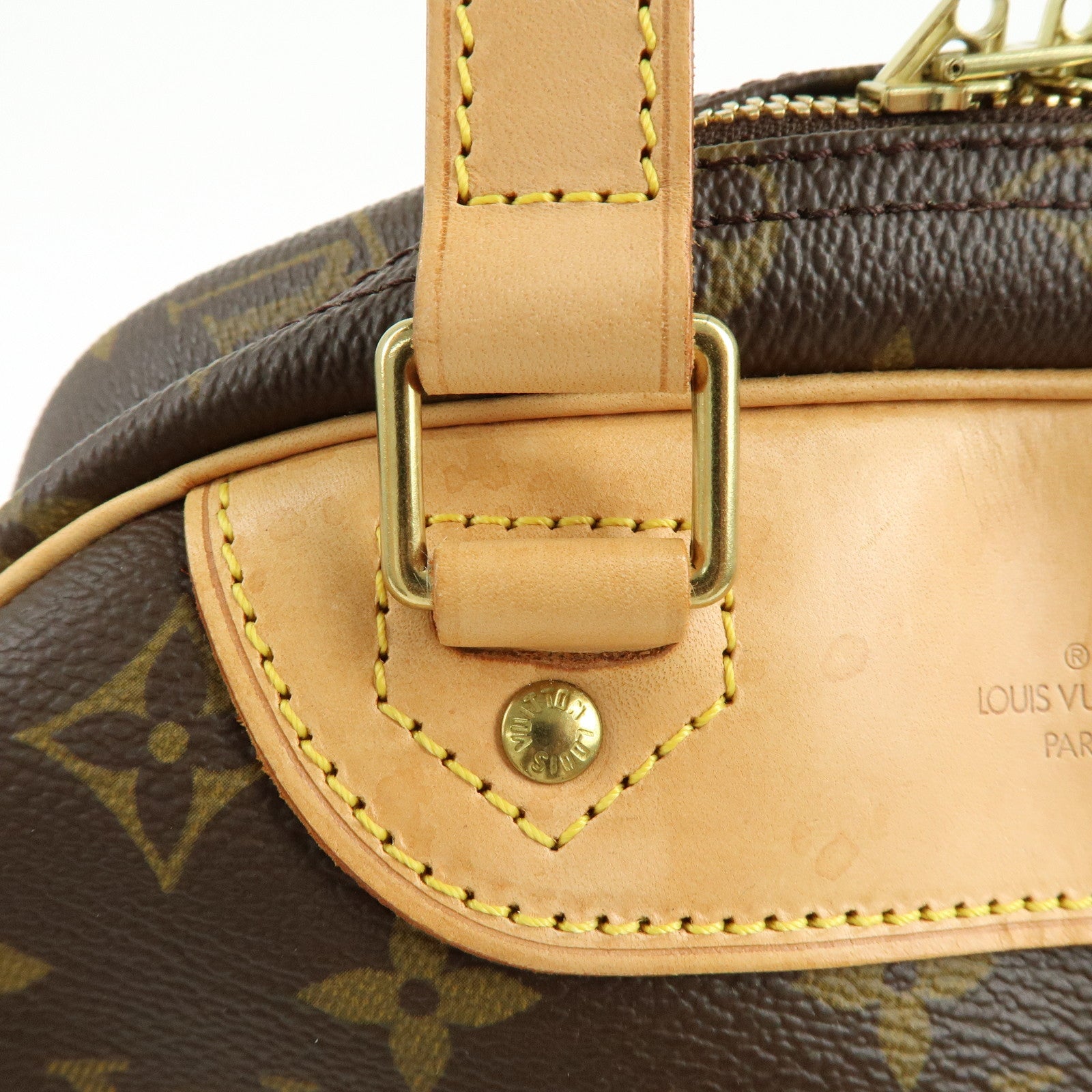 Louis Vuitton Monogram Excursion Shoes Case Hand Bag M41450