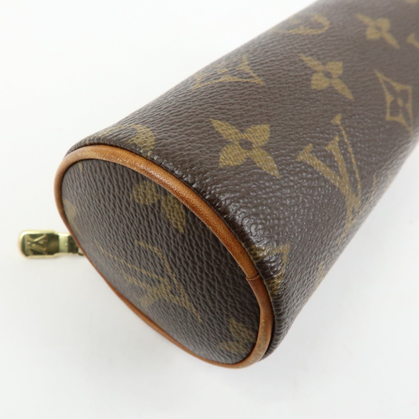 Louis Vuitton Monogram Set of 2 Pouch for Papillon Bag Brown Used