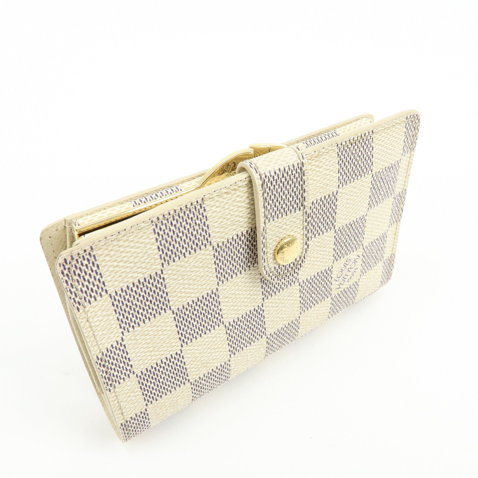 Louis Vuitton Damier Azur Portefeuille Viennois Wallet N61676