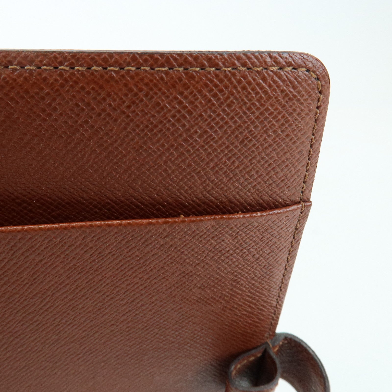 Louis Vuitton Monogram Agenda MM Planner Cover Brown R20105